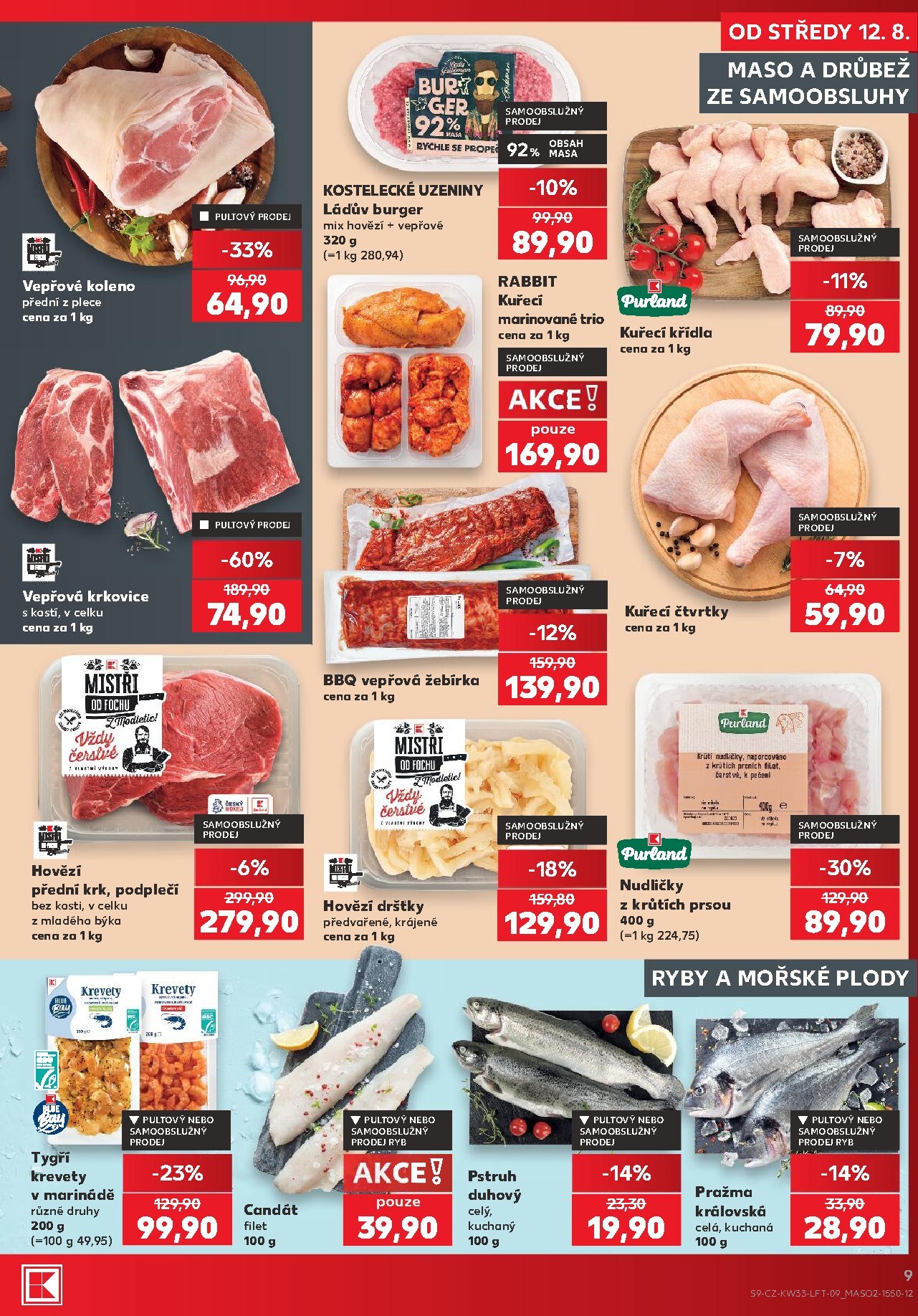 kaufland - Budoucí Kaufland - Praha 4 leták platný od středy 12.08.2026 do úterý 18.08.2026 - page: 9