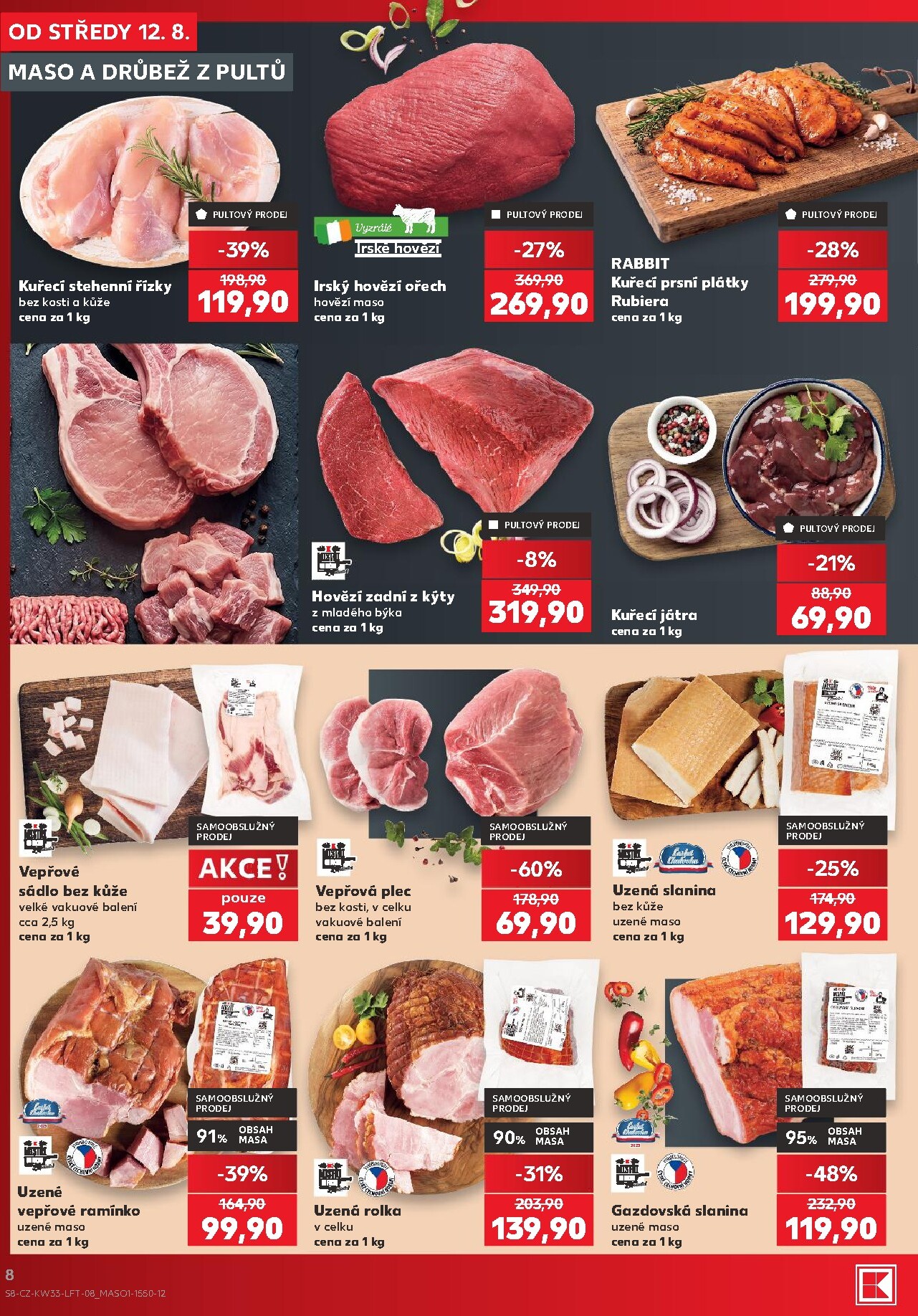 kaufland - Budoucí Kaufland - Praha 4 leták platný od středy 12.08.2026 do úterý 18.08.2026 - page: 8