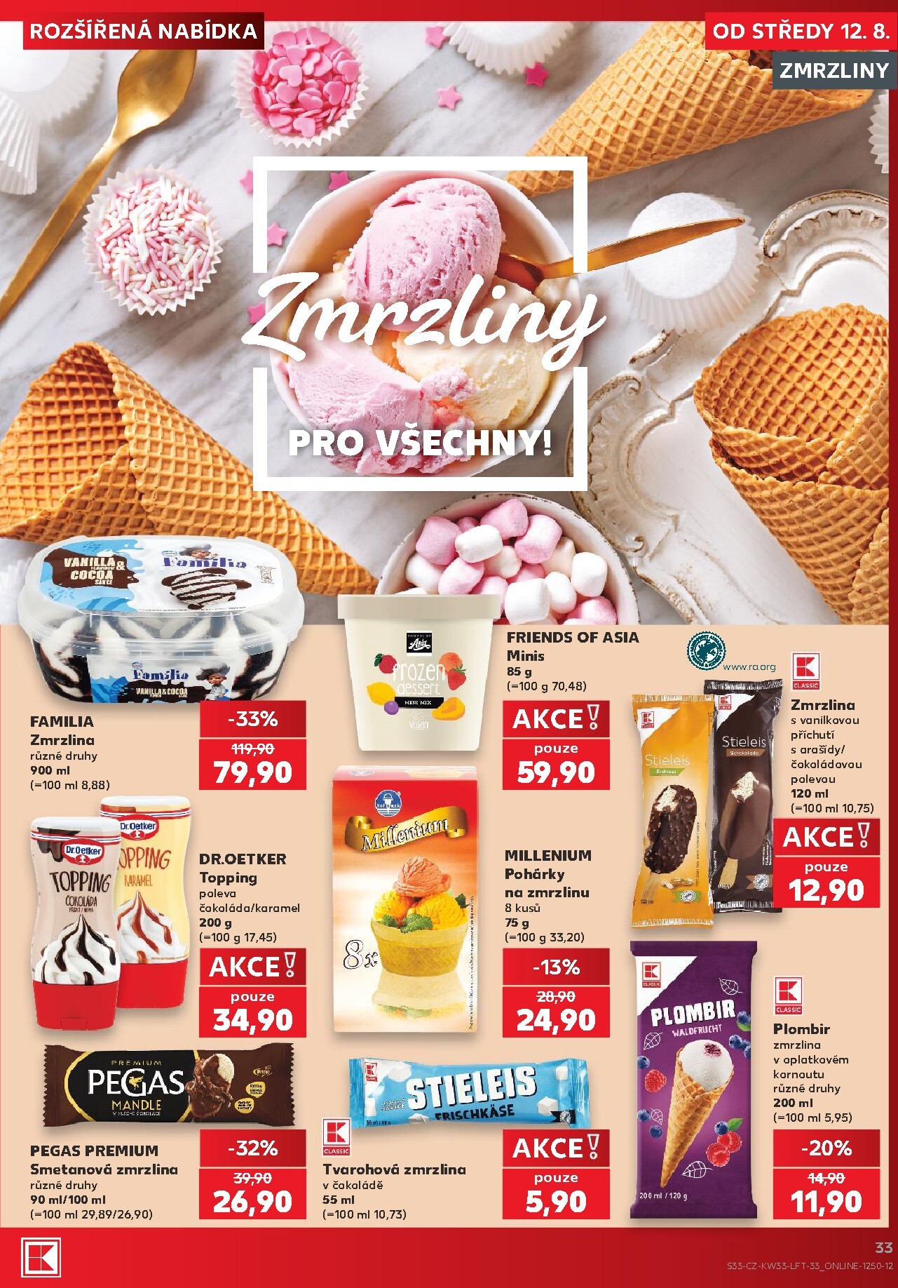 kaufland - Budoucí Kaufland - Ostrava leták platný od středy 12.08.2026 do úterý 18.08.2026 - page: 33