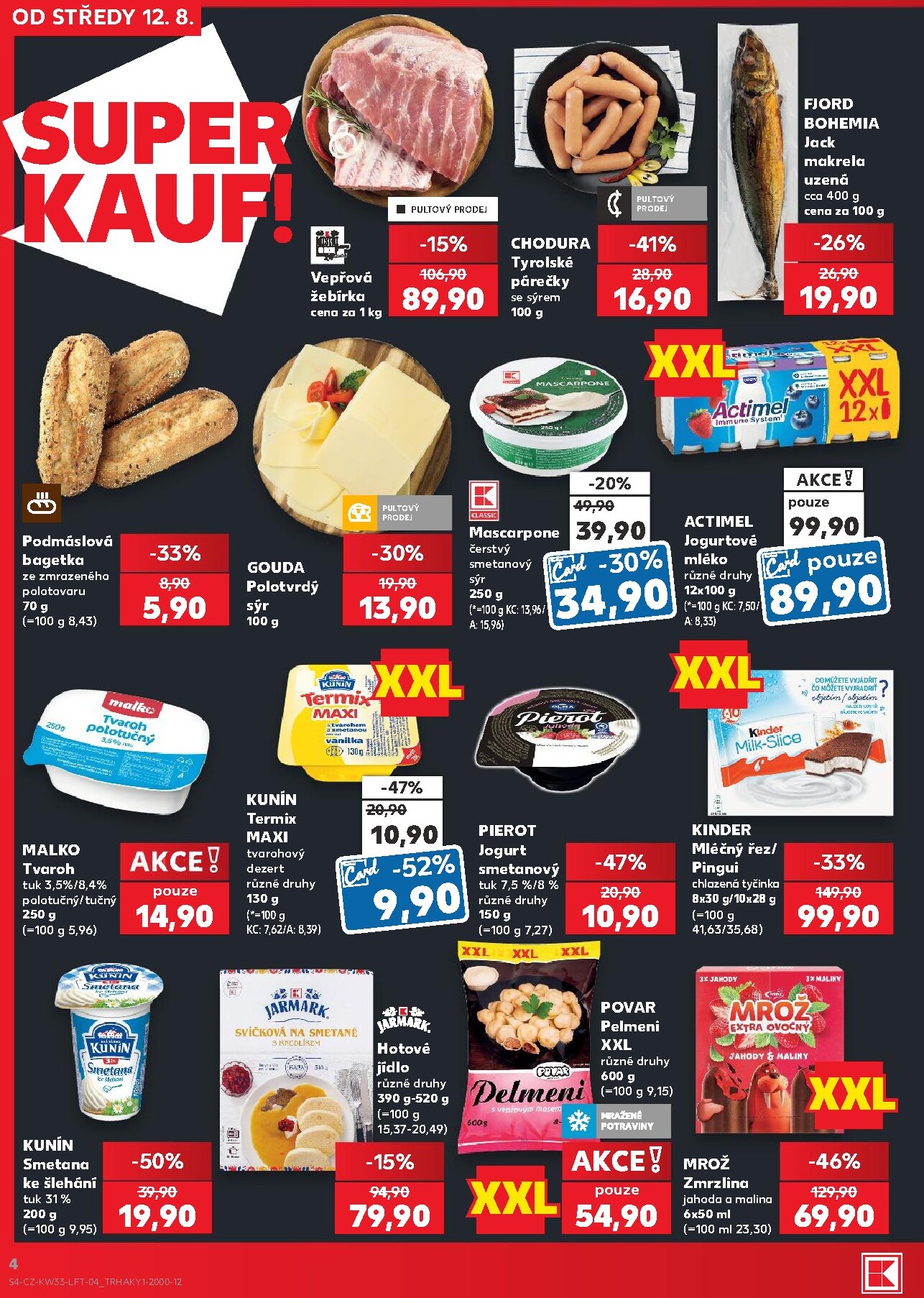 kaufland - Budoucí Kaufland - Ostrava leták platný od středy 12.08.2026 do úterý 18.08.2026 - page: 4