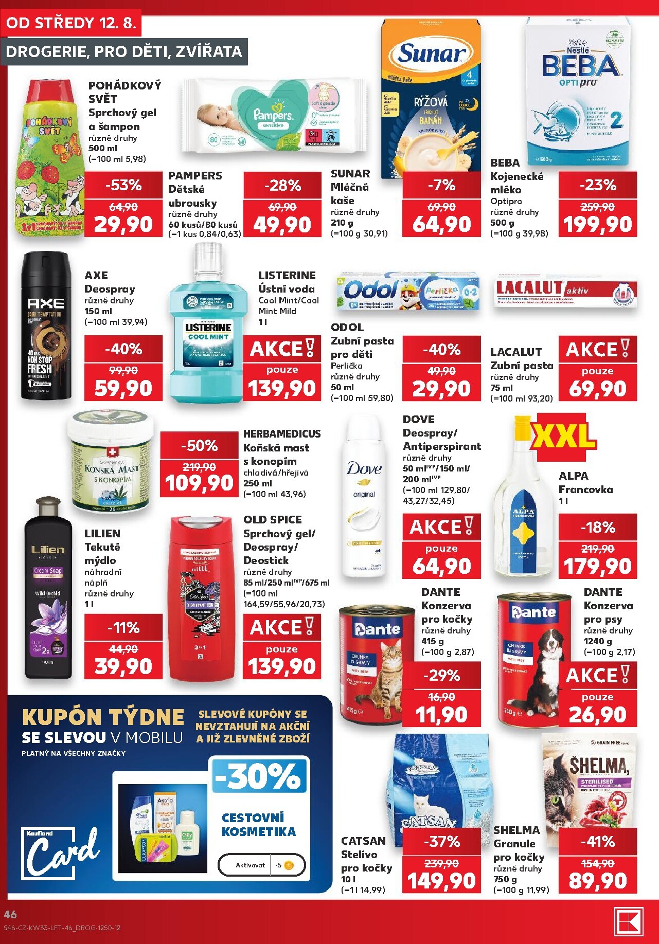 kaufland - Budoucí Kaufland - Ostrava leták platný od středy 12.08.2026 do úterý 18.08.2026 - page: 46