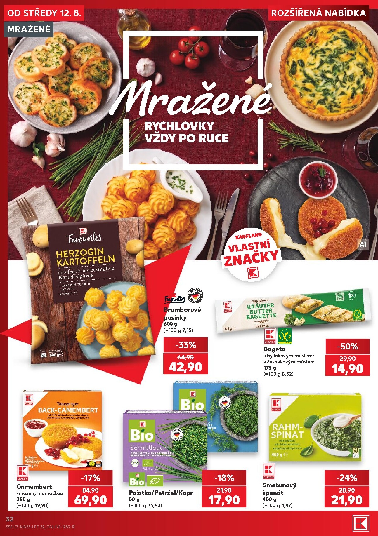 kaufland - Budoucí Kaufland - Ostrava leták platný od středy 12.08.2026 do úterý 18.08.2026 - page: 32