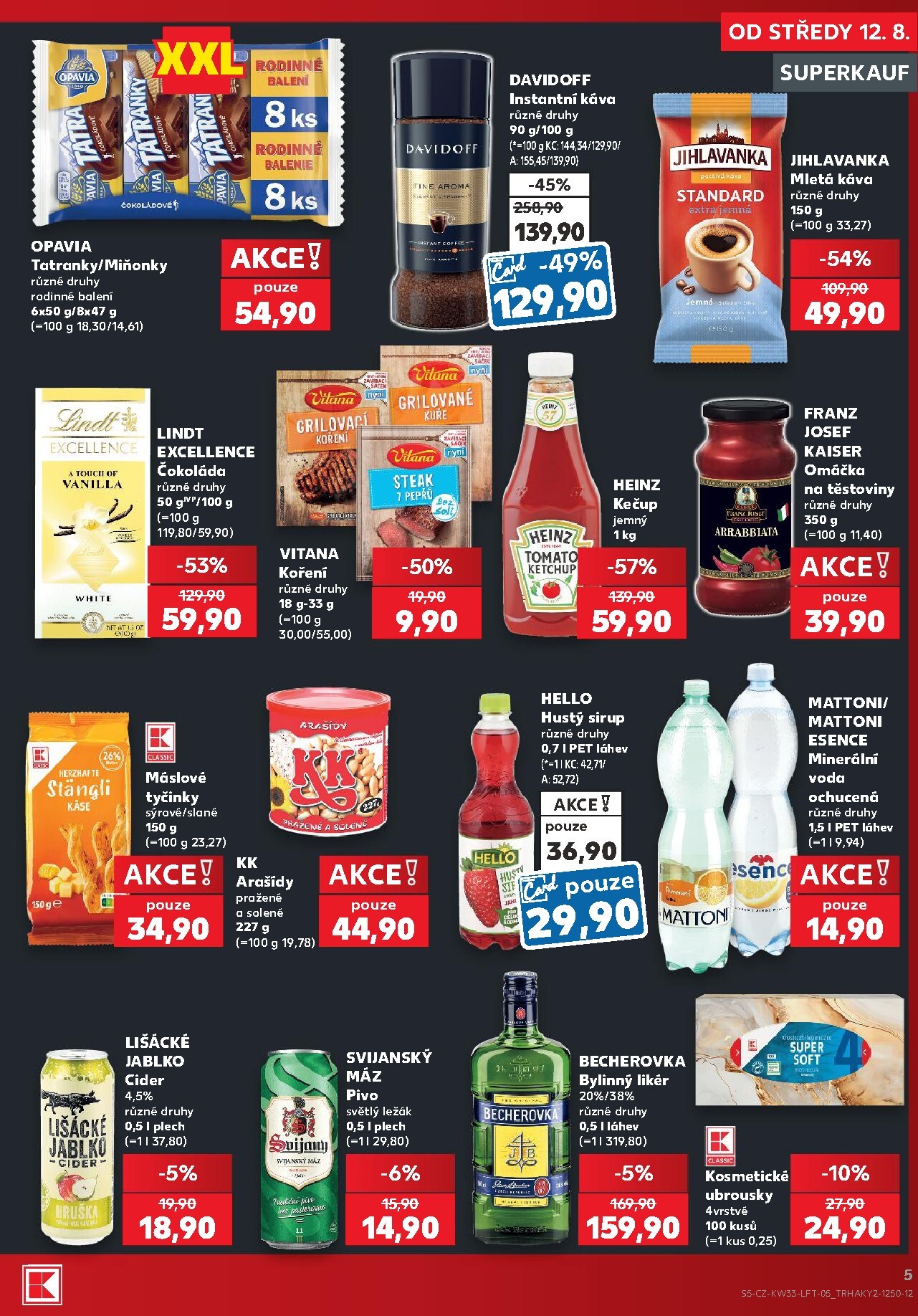 kaufland - Budoucí Kaufland - Ostrava leták platný od středy 12.08.2026 do úterý 18.08.2026 - page: 5