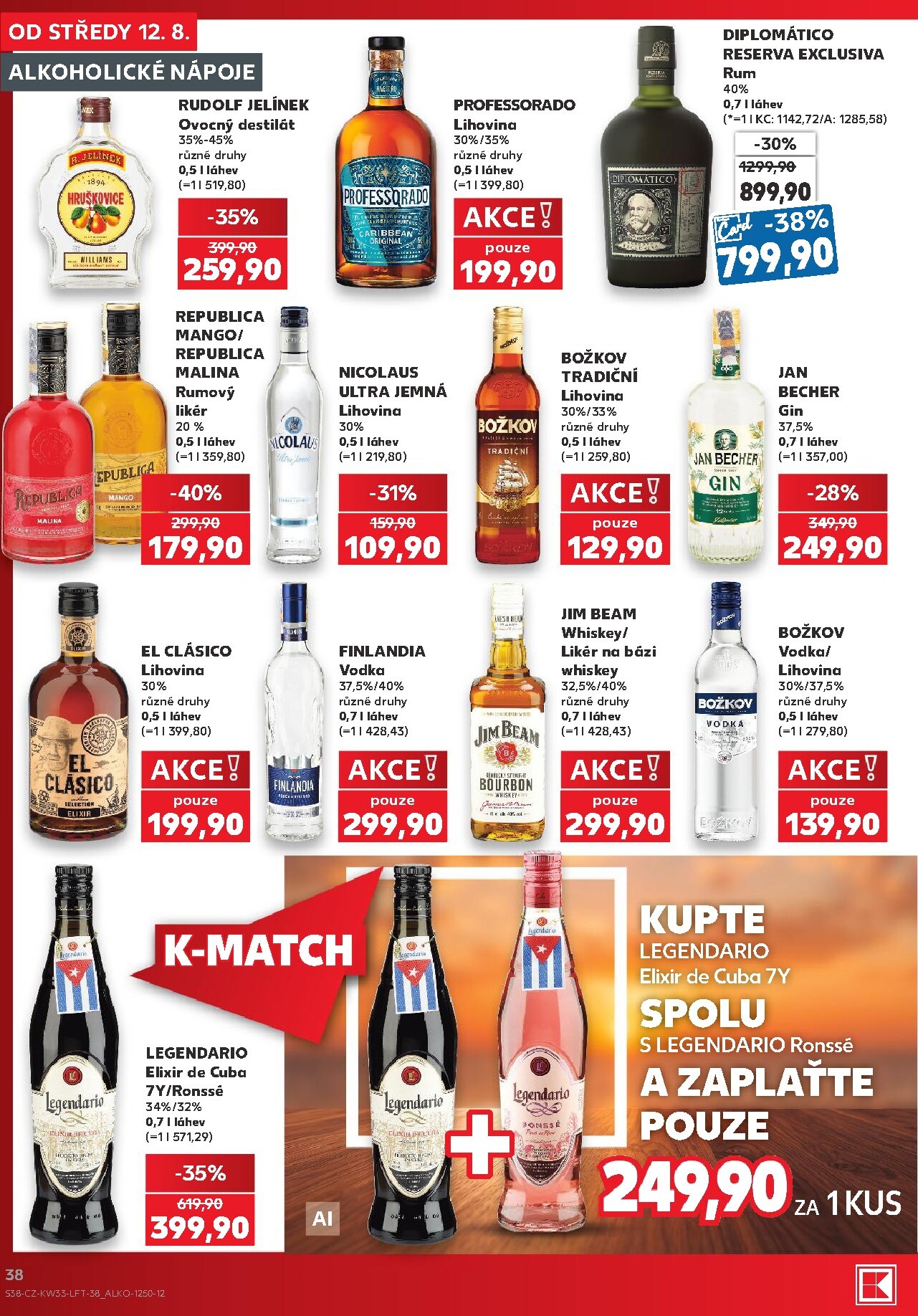 kaufland - Budoucí Kaufland - Ostrava leták platný od středy 12.08.2026 do úterý 18.08.2026 - page: 38