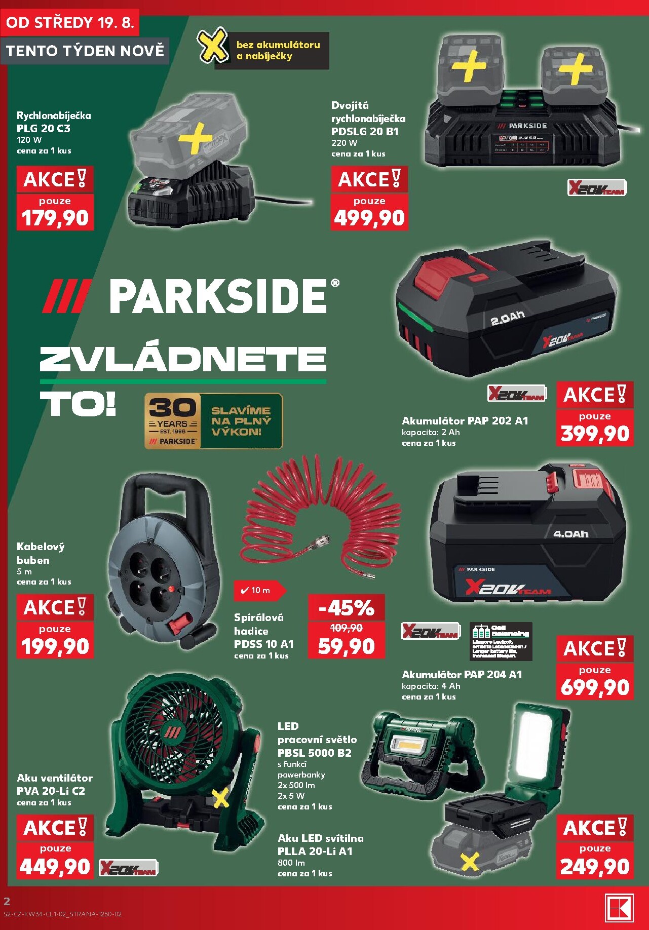 kaufland - Kaufland - Kolín - Naše nové značk\ leták na příští týden od pondělí 24.08.2026 do neděle 30.08.2026 - page: 2