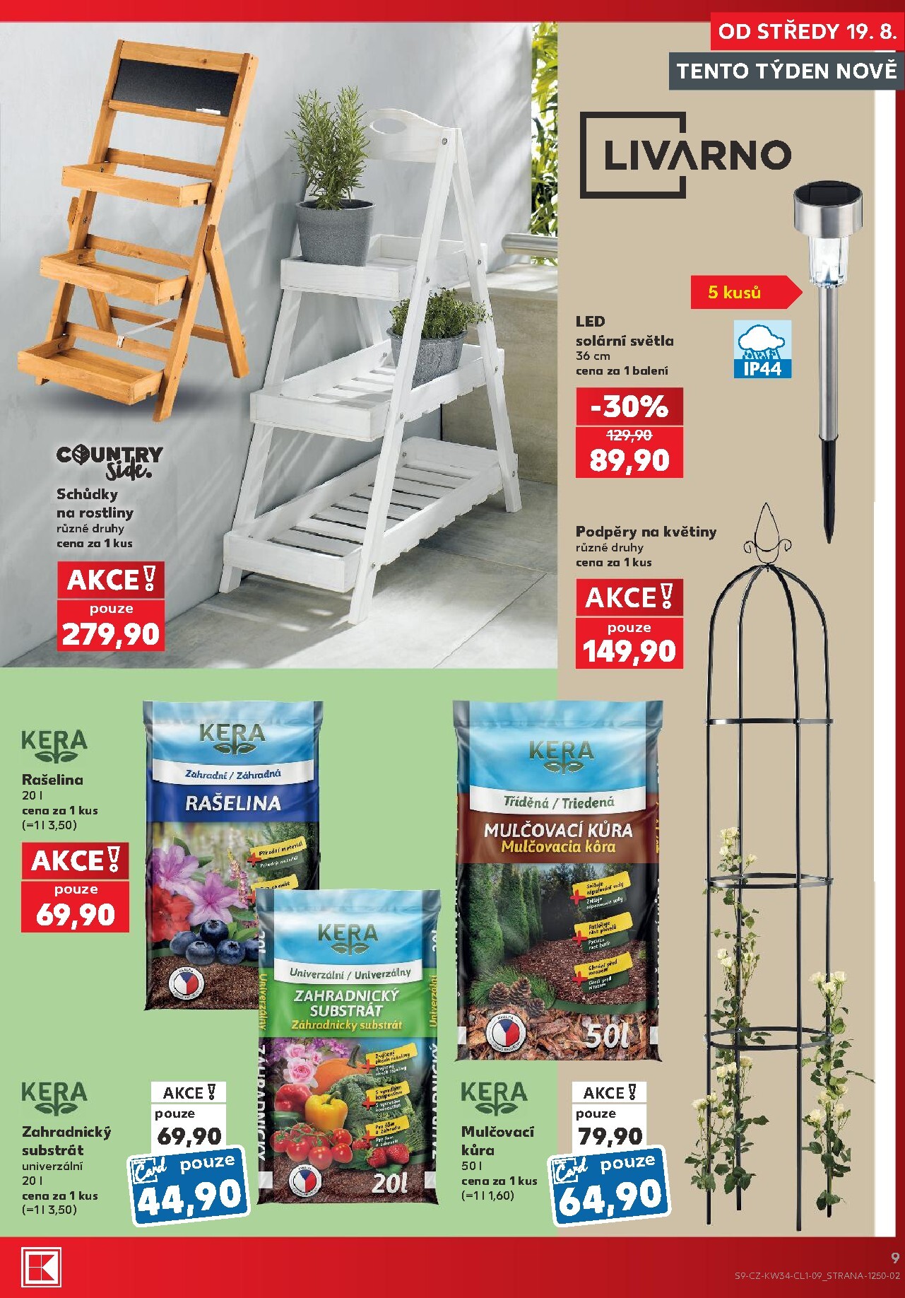 kaufland - Kaufland - Kolín - Naše nové značk\ leták na příští týden od pondělí 24.08.2026 do neděle 30.08.2026 - page: 9