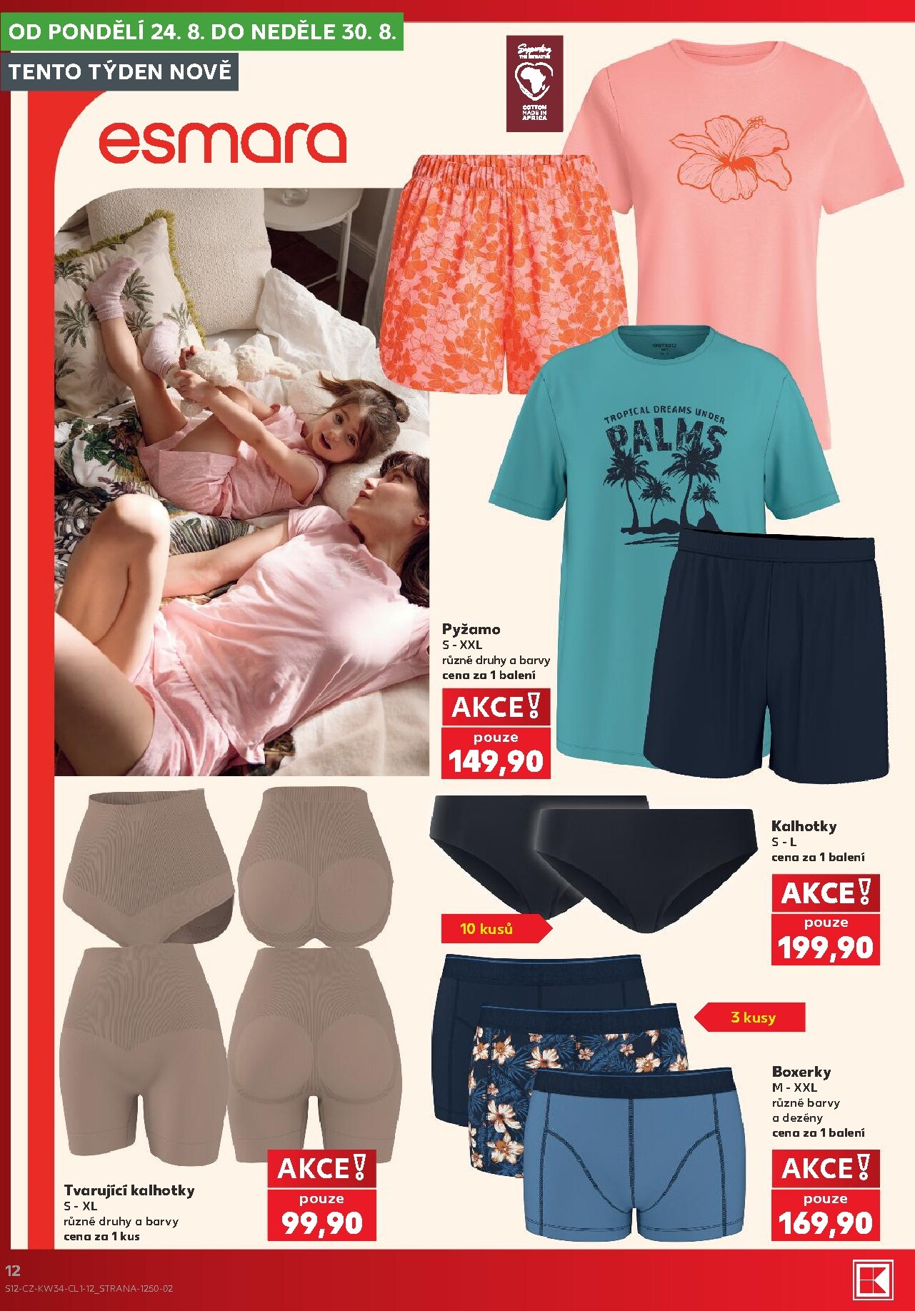 kaufland - Kaufland - Kolín - Naše nové značk\ leták na příští týden od pondělí 24.08.2026 do neděle 30.08.2026 - page: 12
