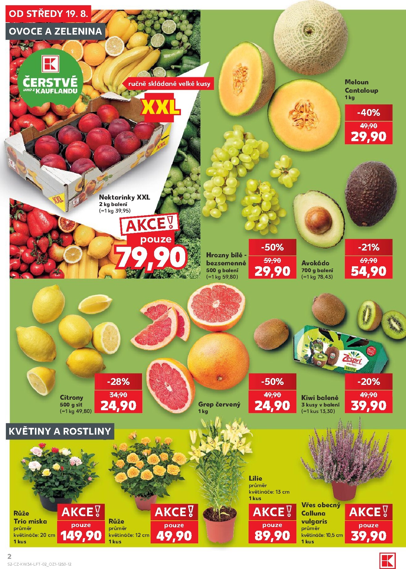 kaufland - Kaufland - Kolín leták na příští týden od středy 19.08.2026 do úterý 25.08.2026 - page: 2