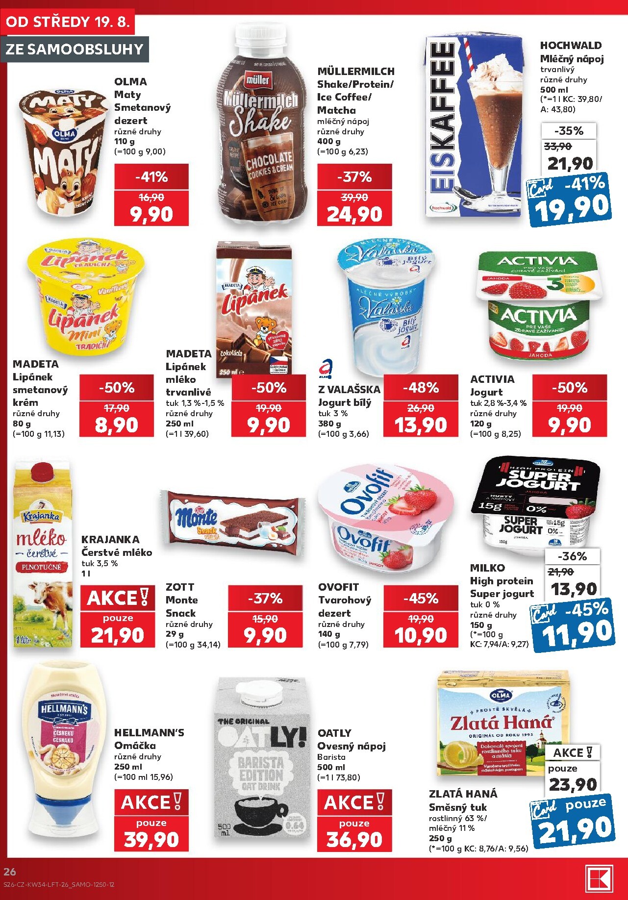 kaufland - Kaufland - Kolín leták na příští týden od středy 19.08.2026 do úterý 25.08.2026 - page: 26