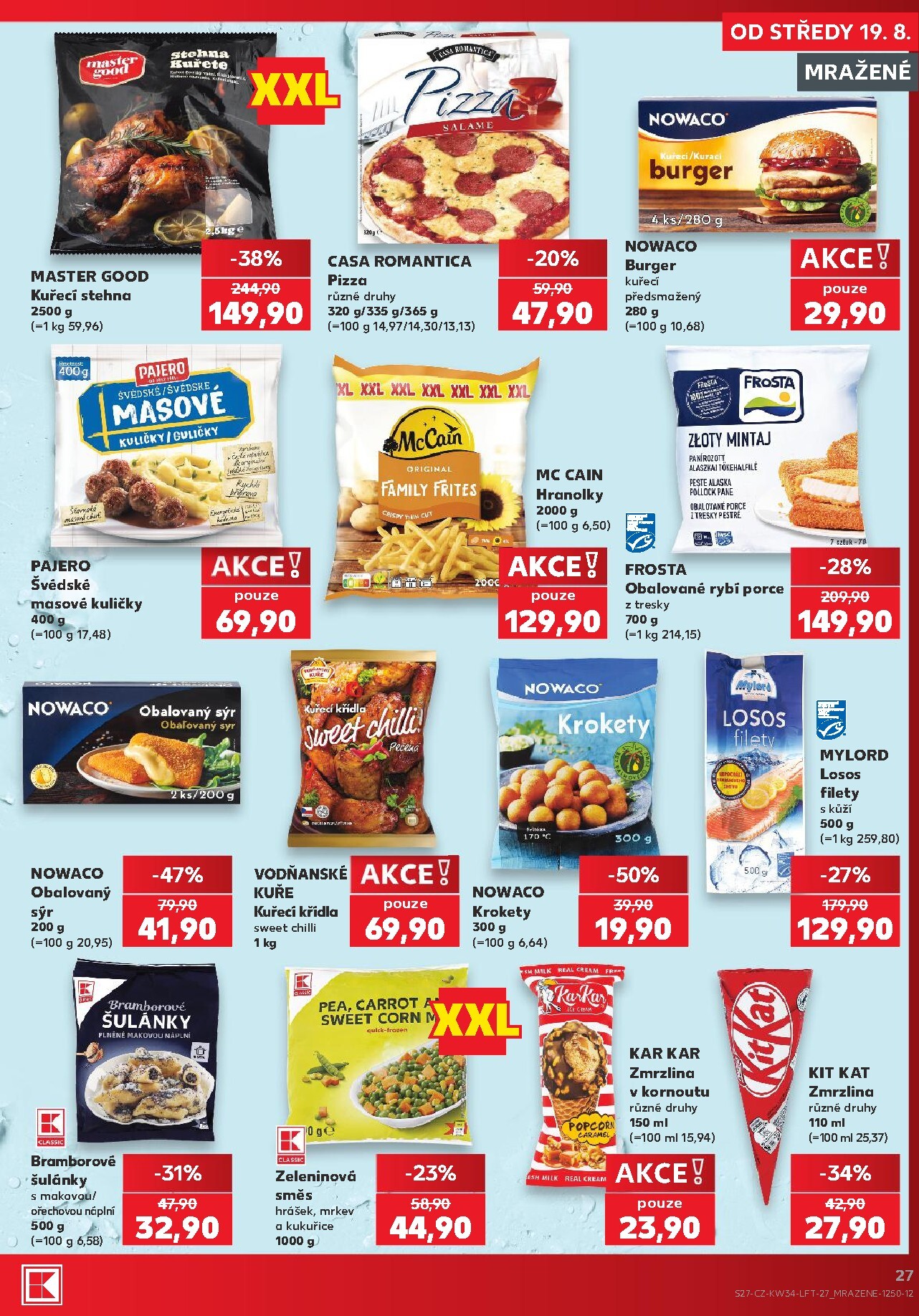 kaufland - Kaufland - Kolín leták na příští týden od středy 19.08.2026 do úterý 25.08.2026 - page: 27