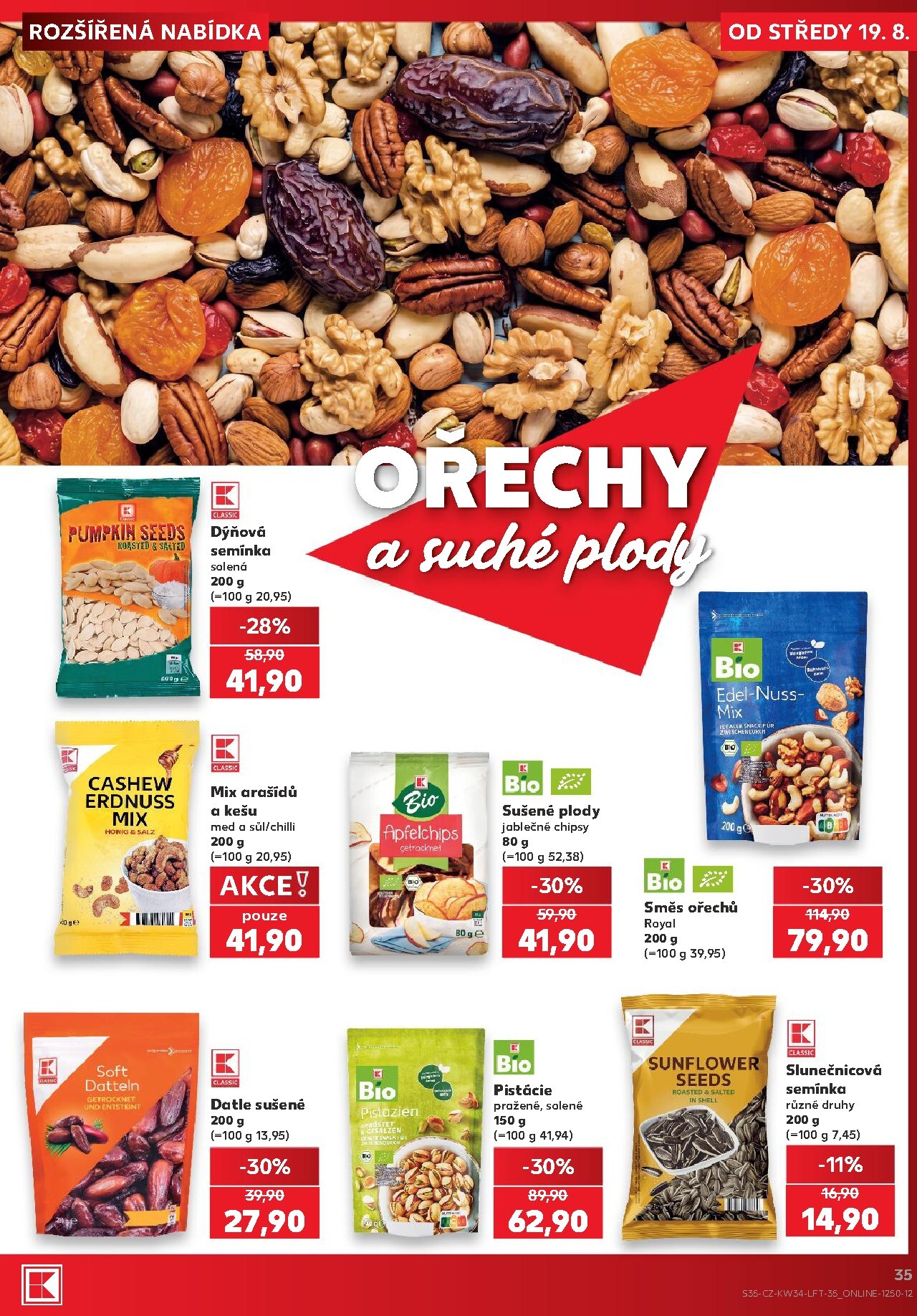 kaufland - Kaufland - Kolín leták na příští týden od středy 19.08.2026 do úterý 25.08.2026 - page: 35