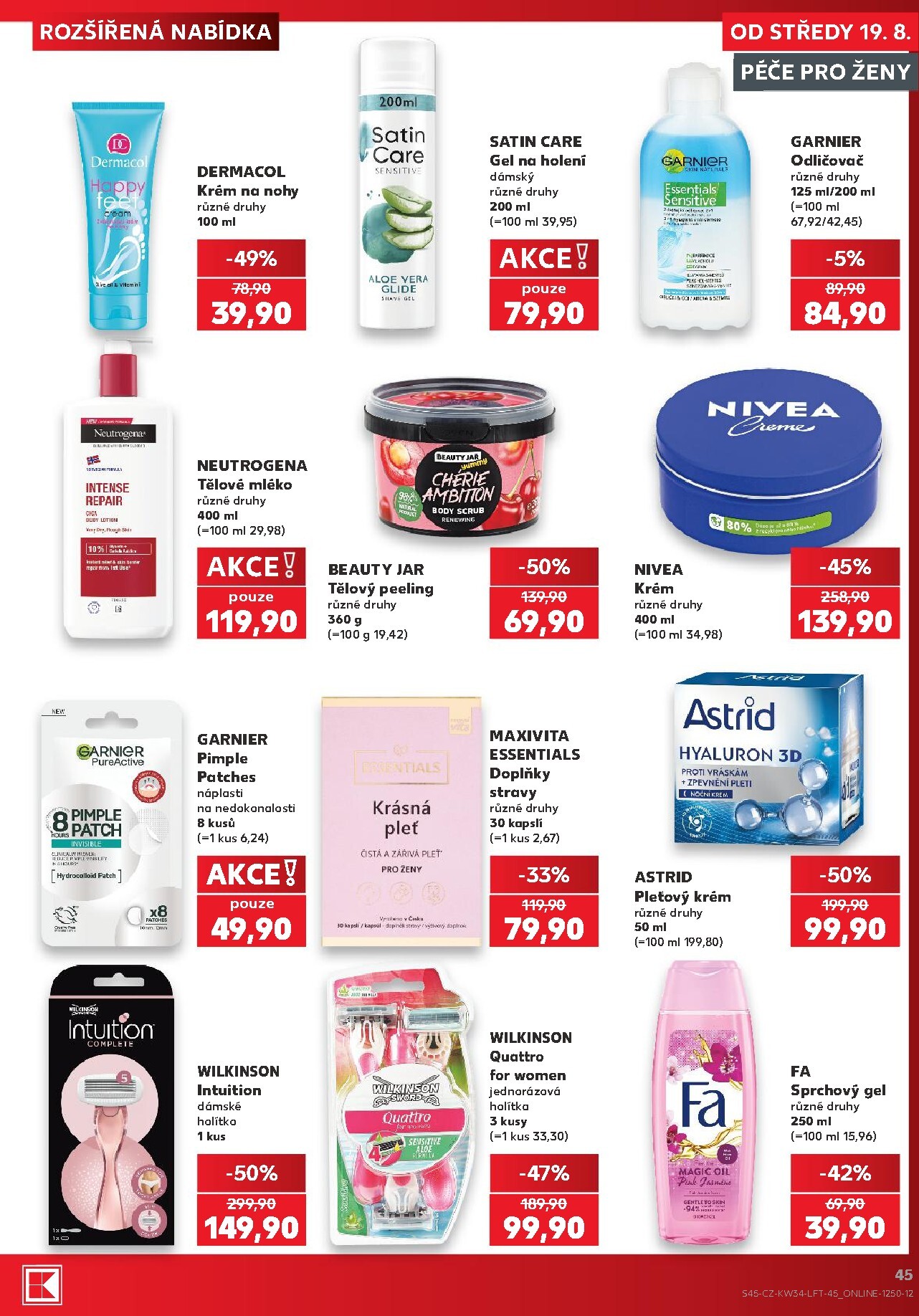 kaufland - Kaufland - Kolín leták na příští týden od středy 19.08.2026 do úterý 25.08.2026 - page: 45