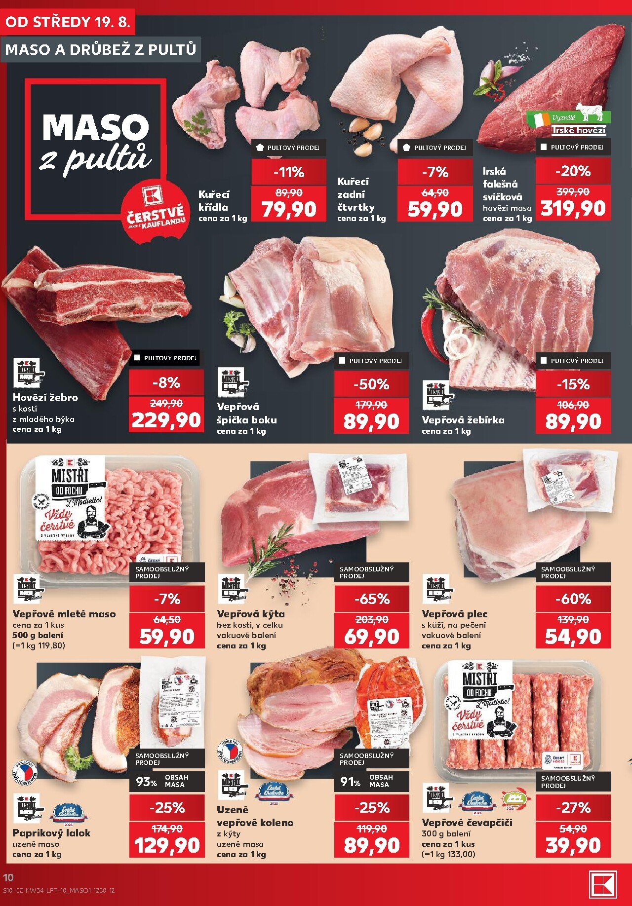 kaufland - Kaufland - Kolín leták na příští týden od středy 19.08.2026 do úterý 25.08.2026 - page: 10