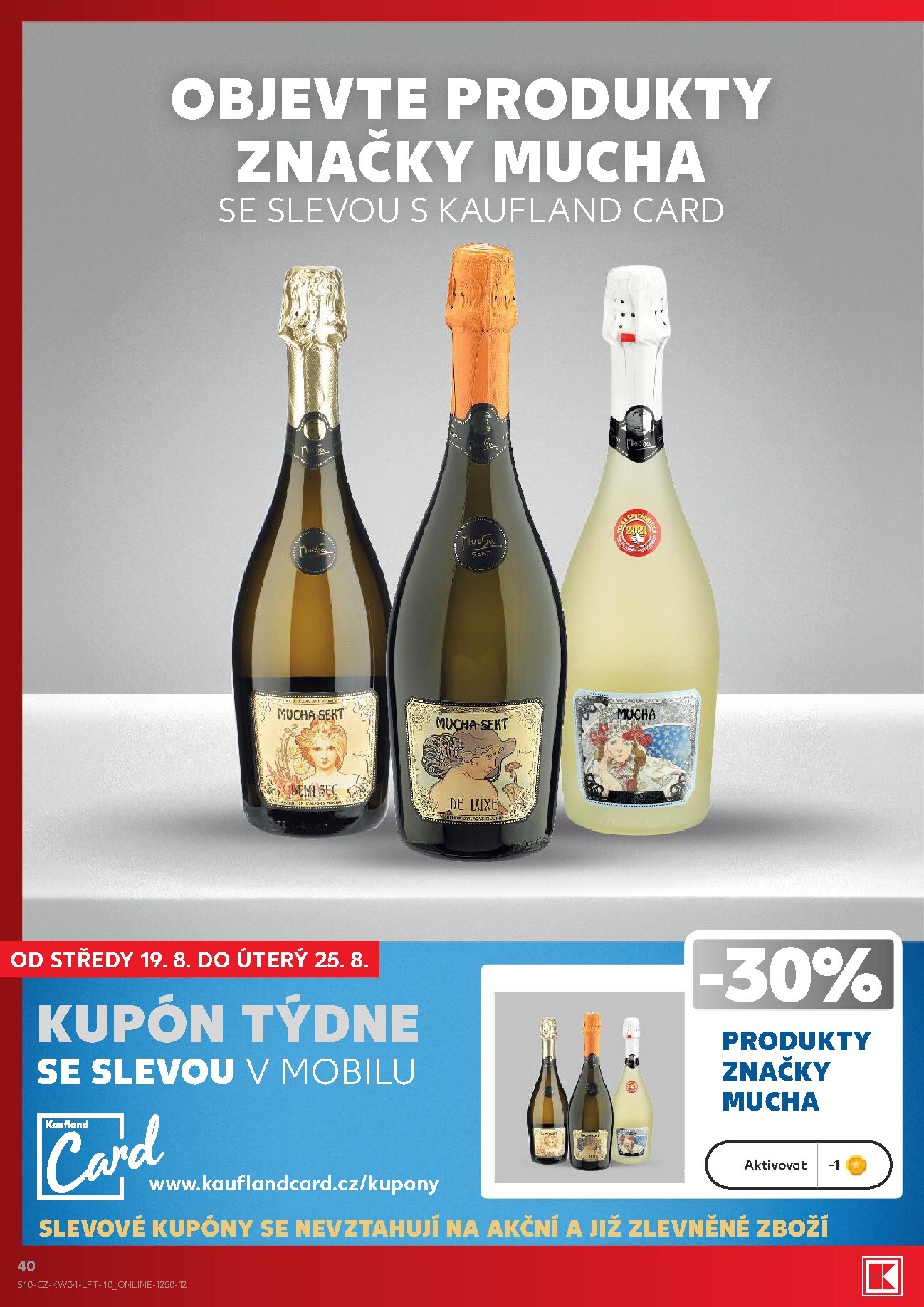 kaufland - Kaufland - Kolín leták na příští týden od středy 19.08.2026 do úterý 25.08.2026 - page: 40