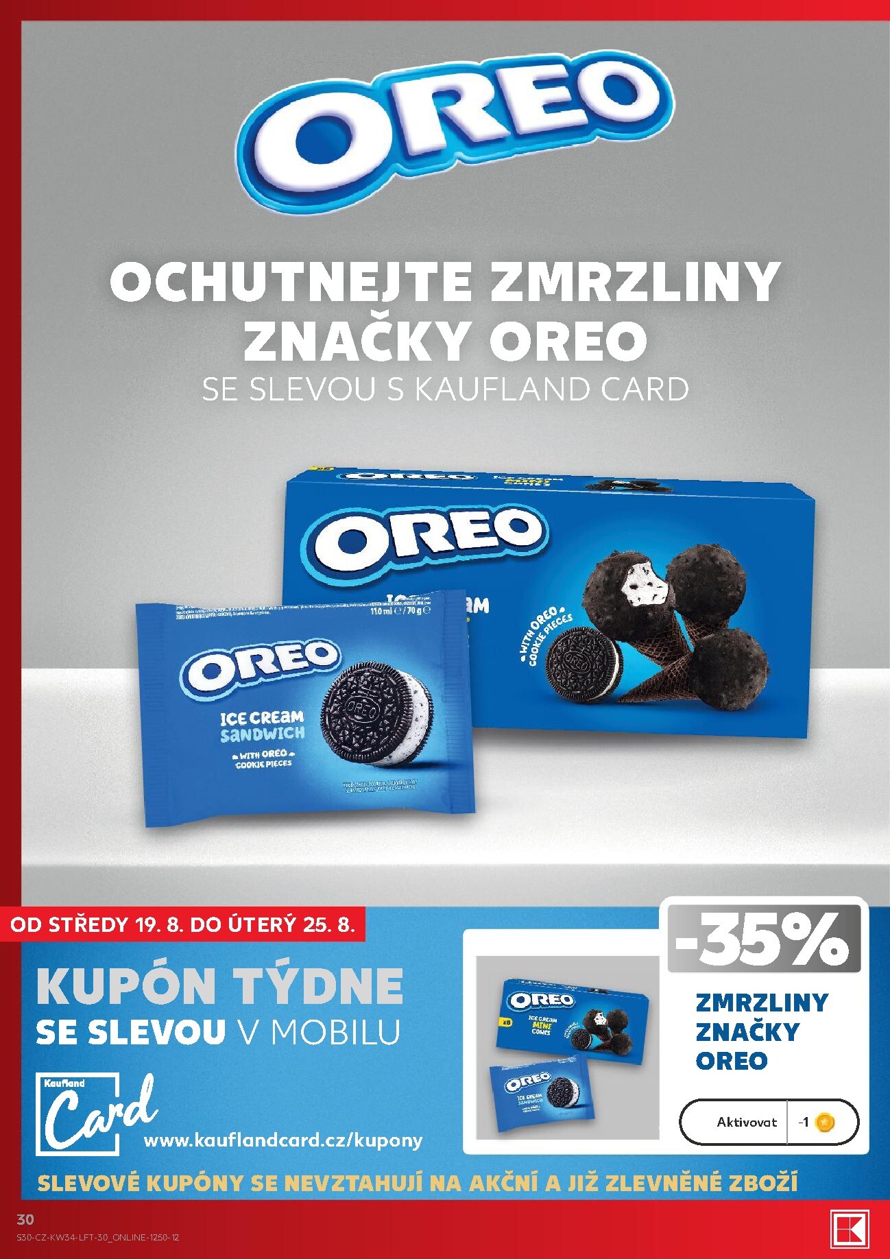 kaufland - Kaufland - Kolín leták na příští týden od středy 19.08.2026 do úterý 25.08.2026 - page: 30
