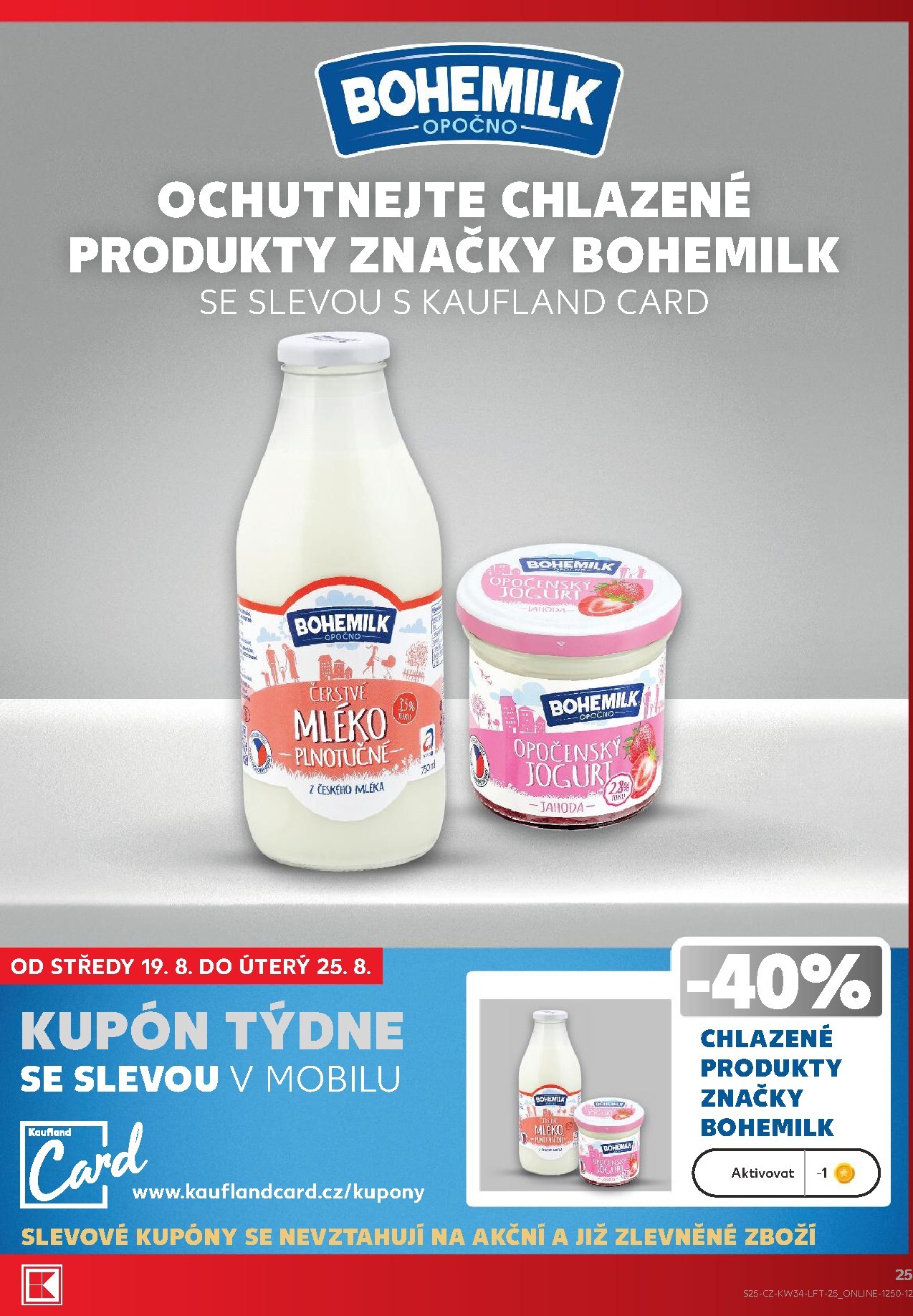 kaufland - Kaufland - Kolín leták na příští týden od středy 19.08.2026 do úterý 25.08.2026 - page: 25