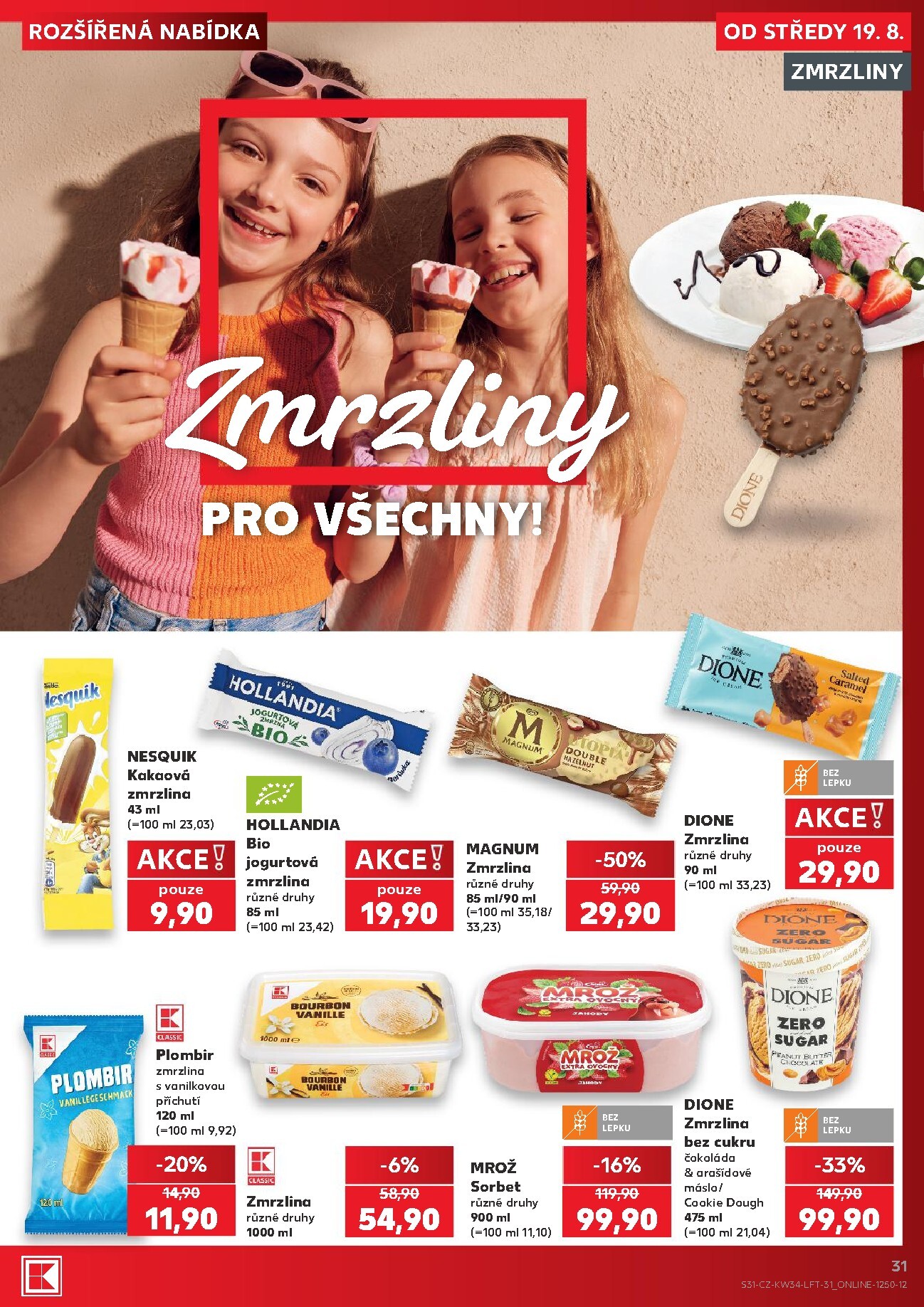 kaufland - Kaufland - Kolín leták na příští týden od středy 19.08.2026 do úterý 25.08.2026 - page: 31