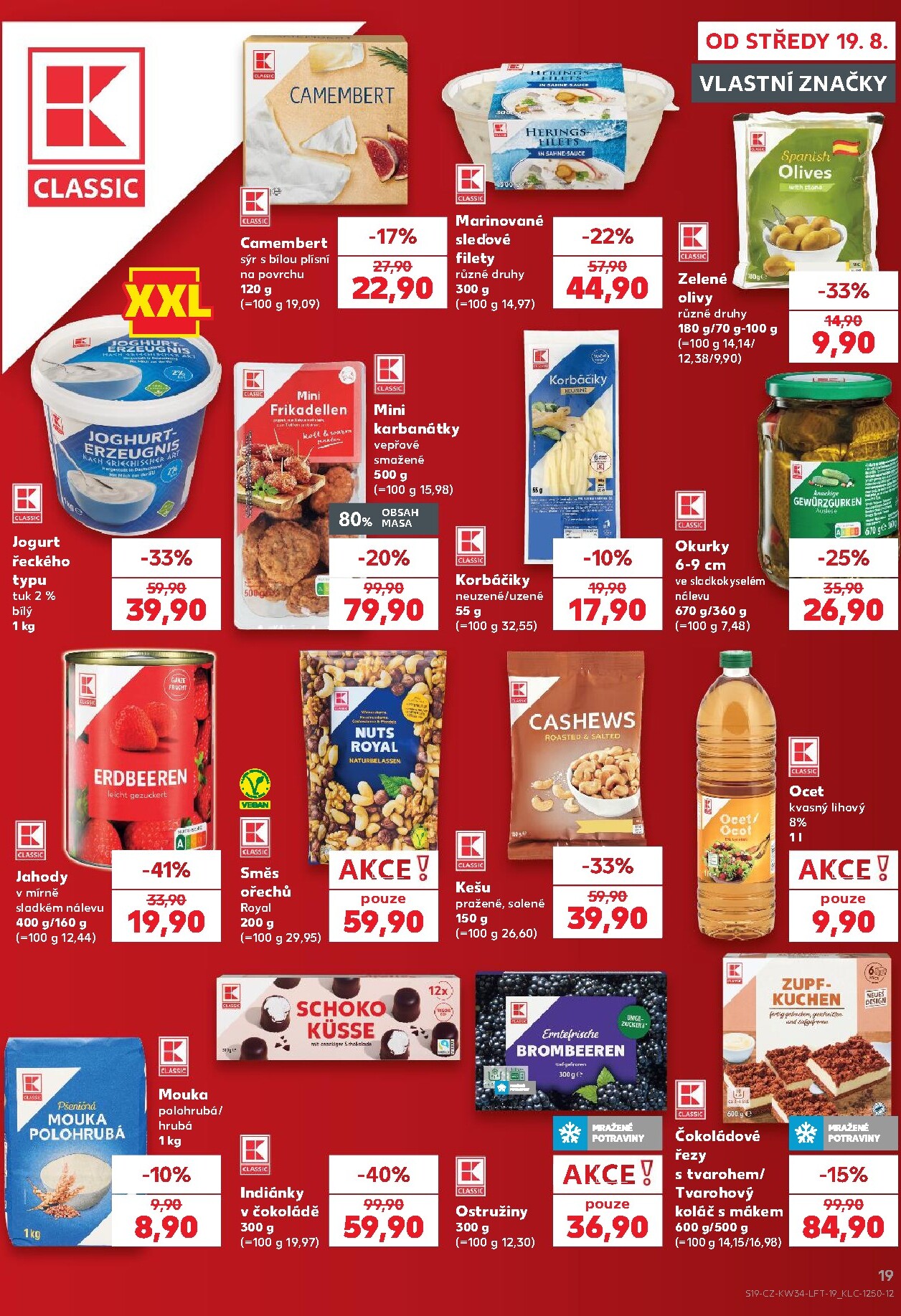 kaufland - Kaufland - Kolín leták na příští týden od středy 19.08.2026 do úterý 25.08.2026 - page: 19