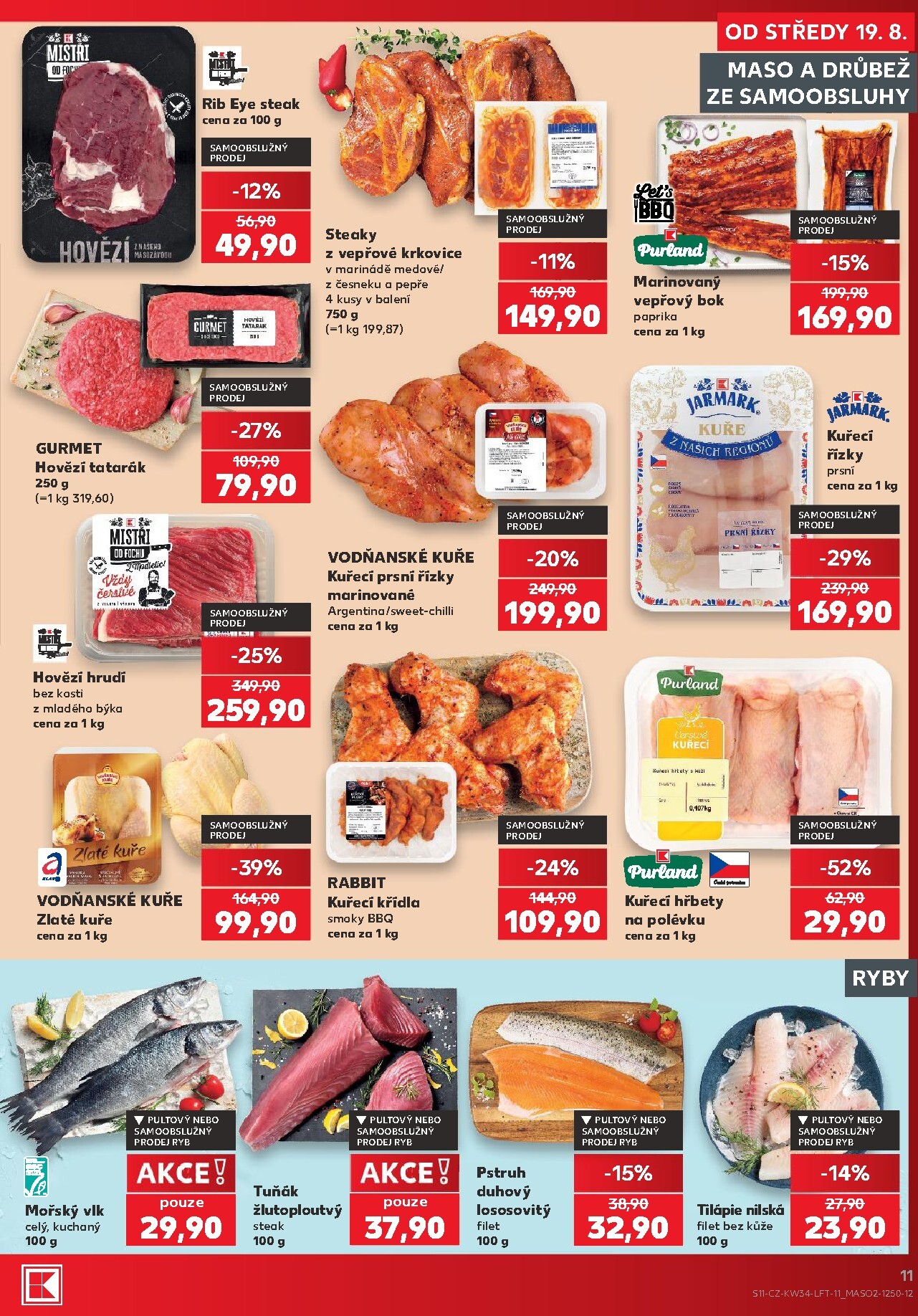 kaufland - Kaufland - Kolín leták na příští týden od středy 19.08.2026 do úterý 25.08.2026 - page: 11