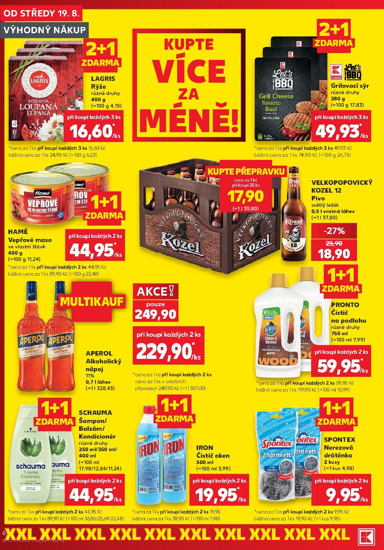 kaufland - Kaufland - Kolín leták na příští týden od středy 19.08.2026 do úterý 25.08.2026 - page: 6
