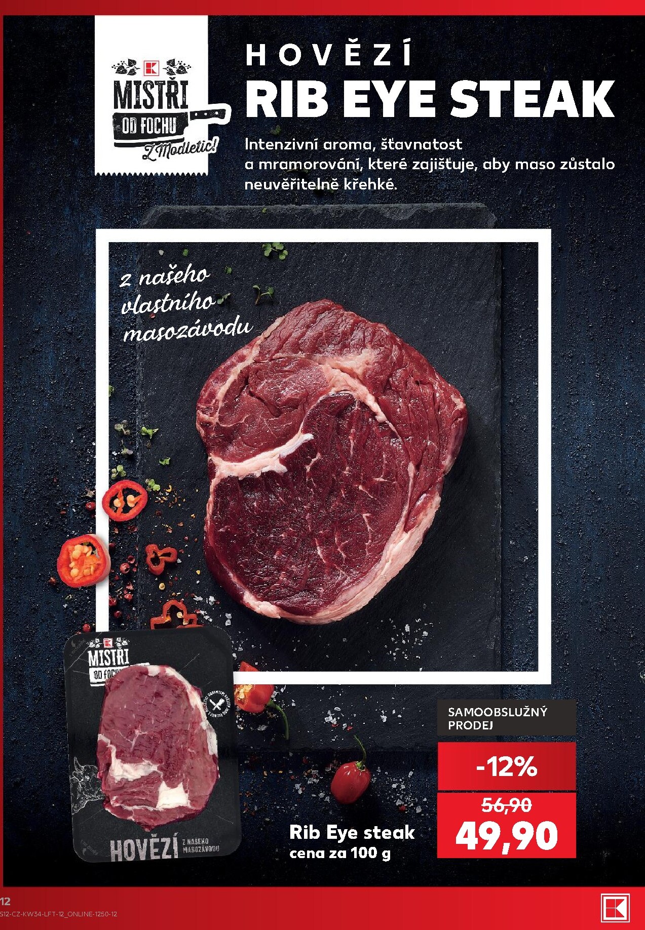 kaufland - Kaufland - Praha 4 leták na příští týden od středy 19.08.2026 do úterý 25.08.2026 - page: 12