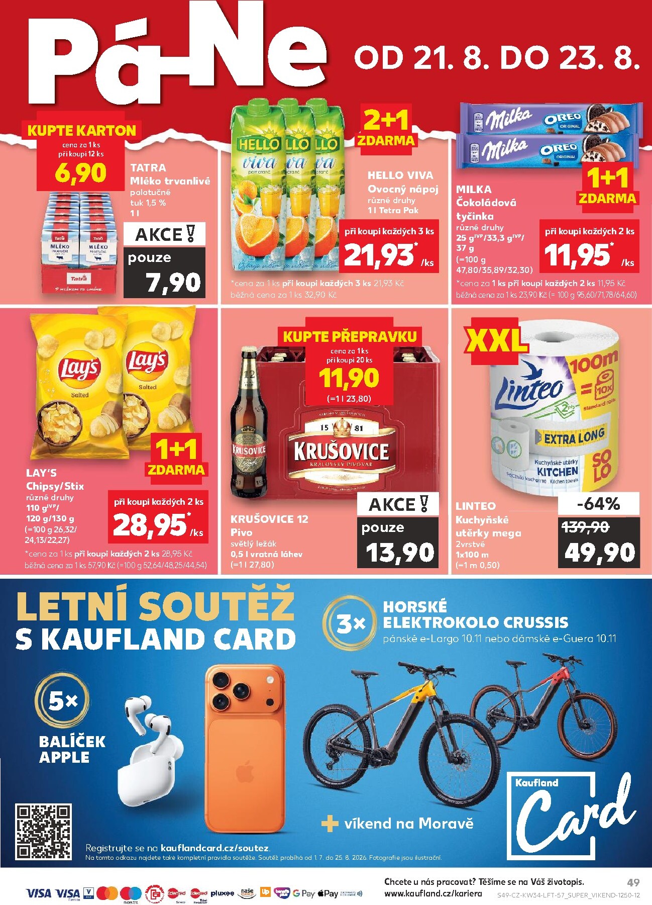 kaufland - Kaufland - Praha 4 leták na příští týden od středy 19.08.2026 do úterý 25.08.2026 - page: 49