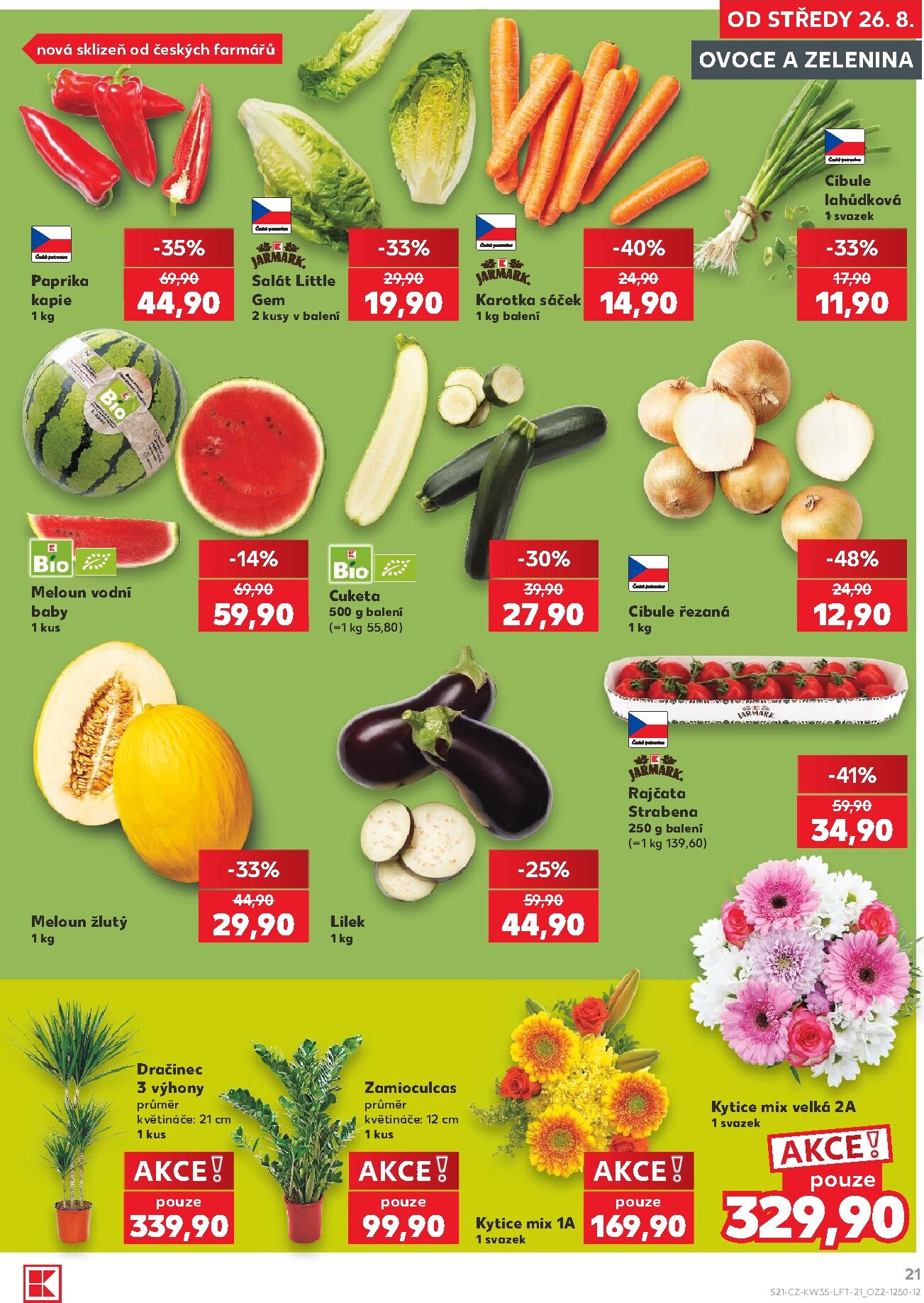 kaufland - Budoucí Kaufland - Praha 4 leták platný od středy 26.08.2026 do úterý 01.09.2026 - page: 21