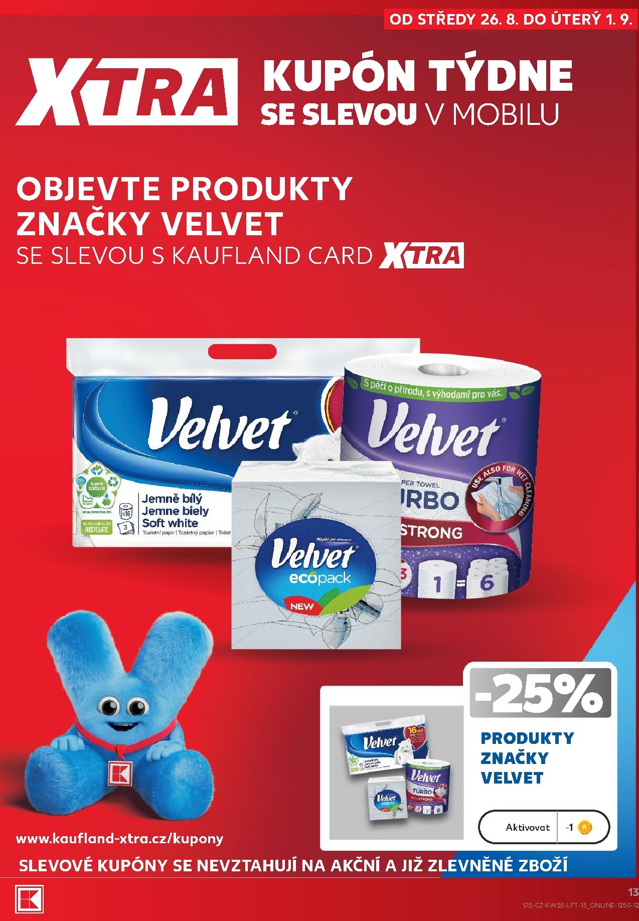 kaufland - Budoucí Kaufland - Ostrava leták platný od středy 26.08.2026 do úterý 01.09.2026 - page: 13