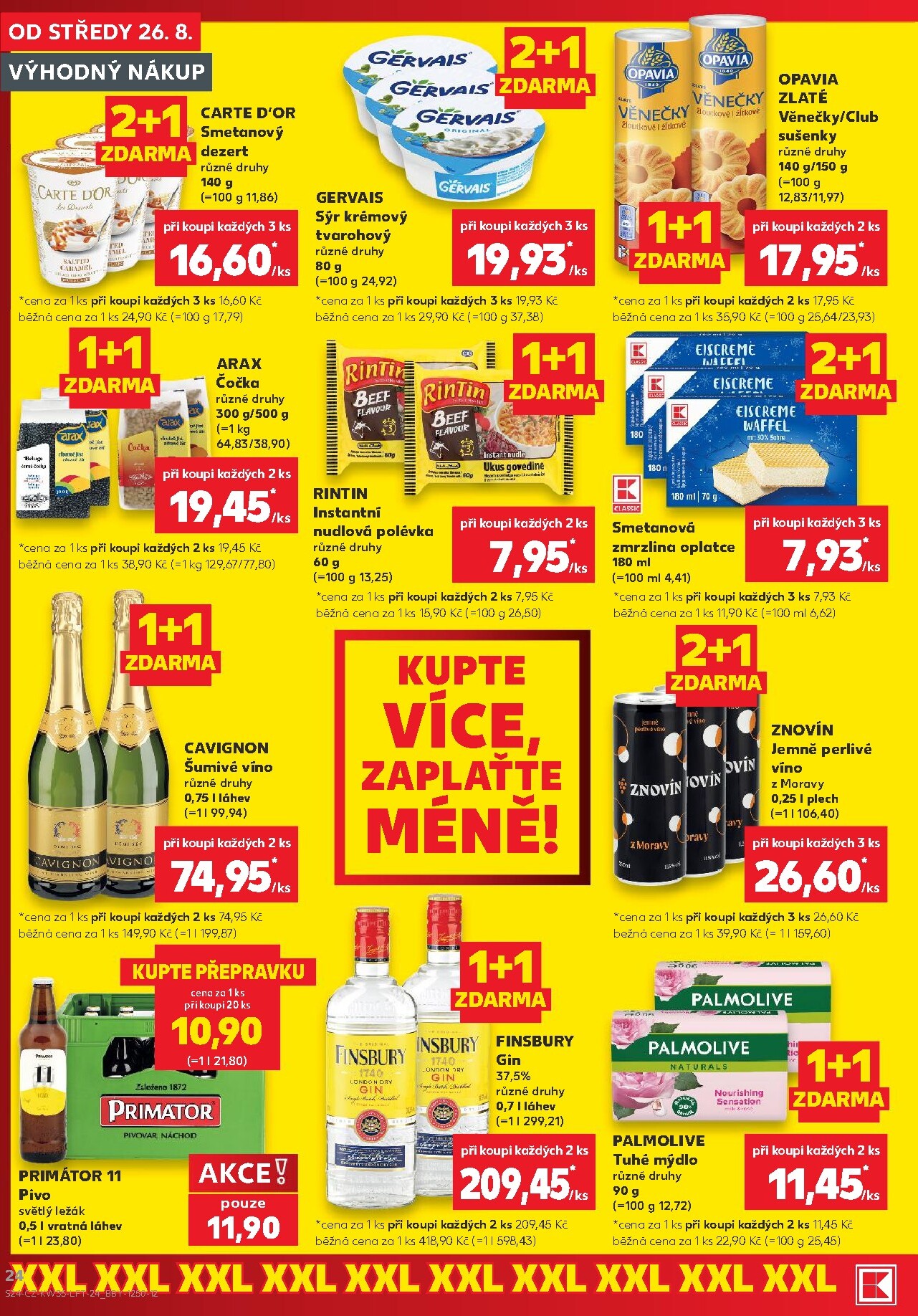 kaufland - Budoucí Kaufland - Ostrava leták platný od středy 26.08.2026 do úterý 01.09.2026 - page: 24