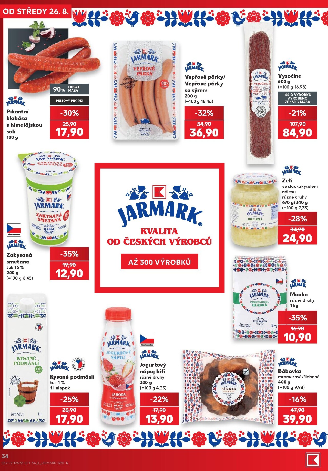 kaufland - Budoucí Kaufland - Ostrava leták platný od středy 26.08.2026 do úterý 01.09.2026 - page: 34