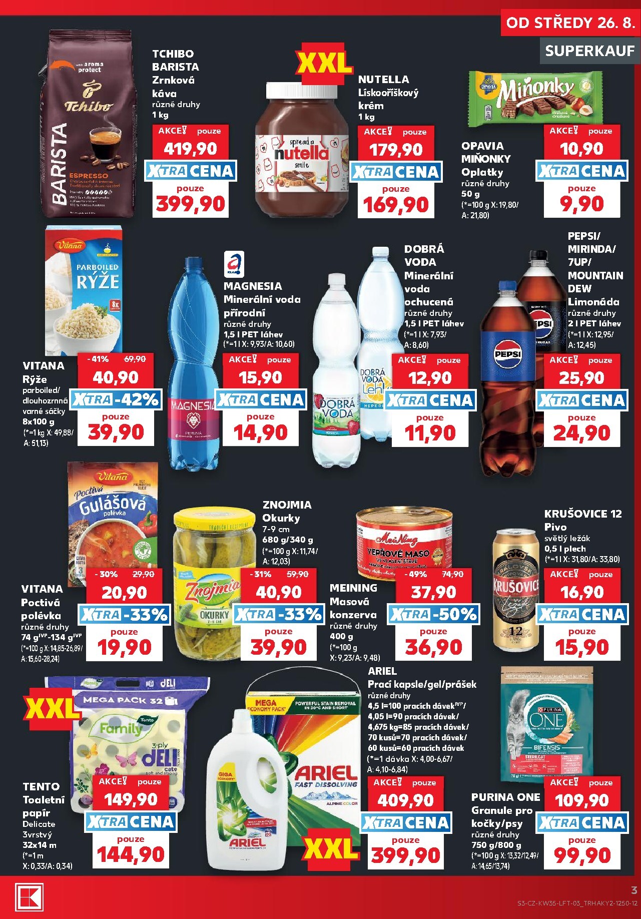 kaufland - Budoucí Kaufland - Ostrava leták platný od středy 26.08.2026 do úterý 01.09.2026 - page: 3