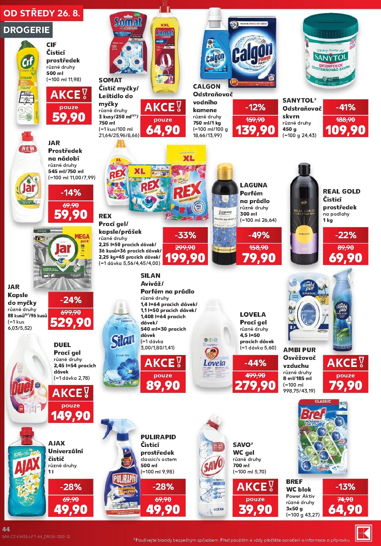 kaufland - Budoucí Kaufland - Ostrava leták platný od středy 26.08.2026 do úterý 01.09.2026 - page: 44