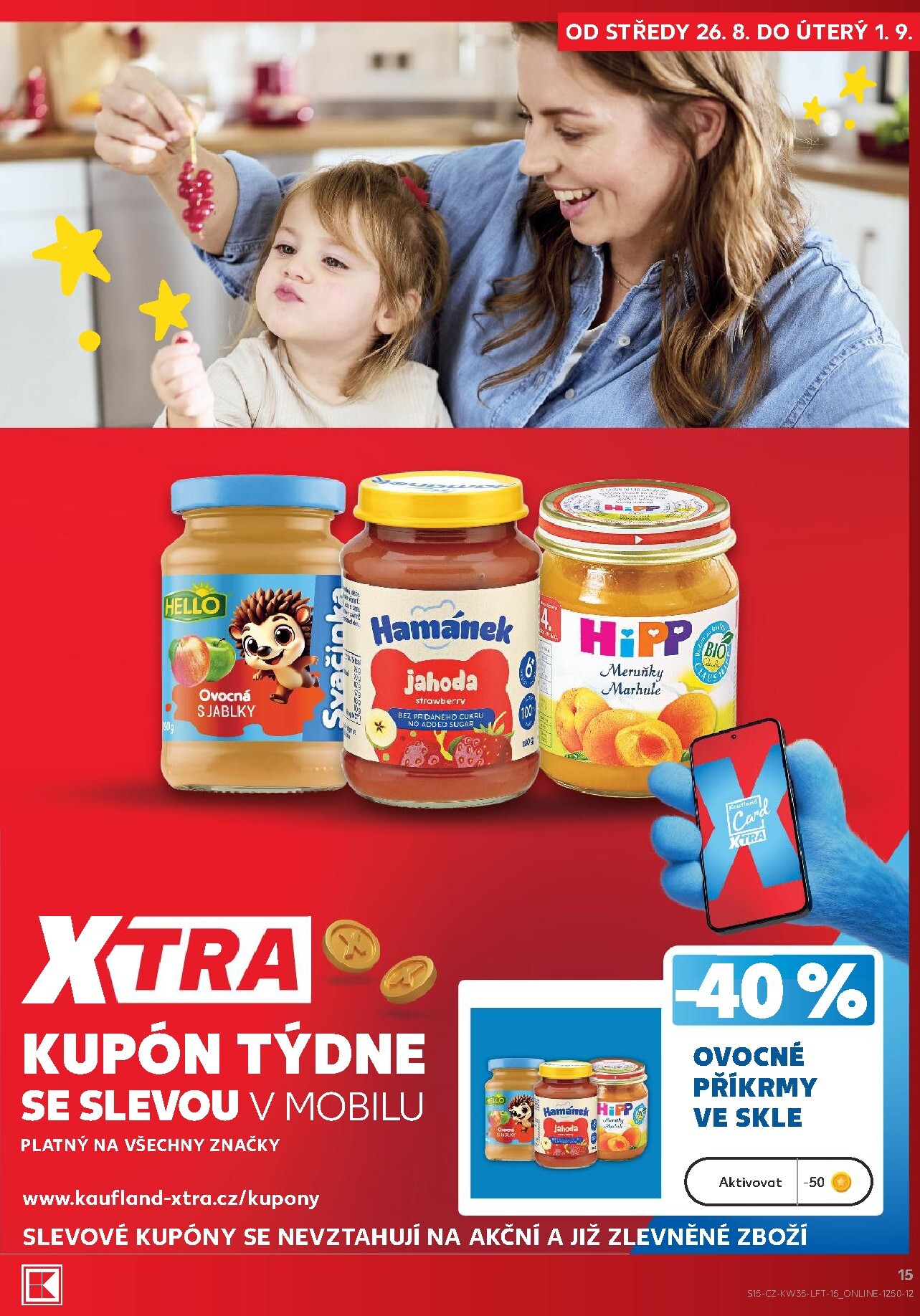 kaufland - Budoucí Kaufland - Ostrava leták platný od středy 26.08.2026 do úterý 01.09.2026 - page: 15