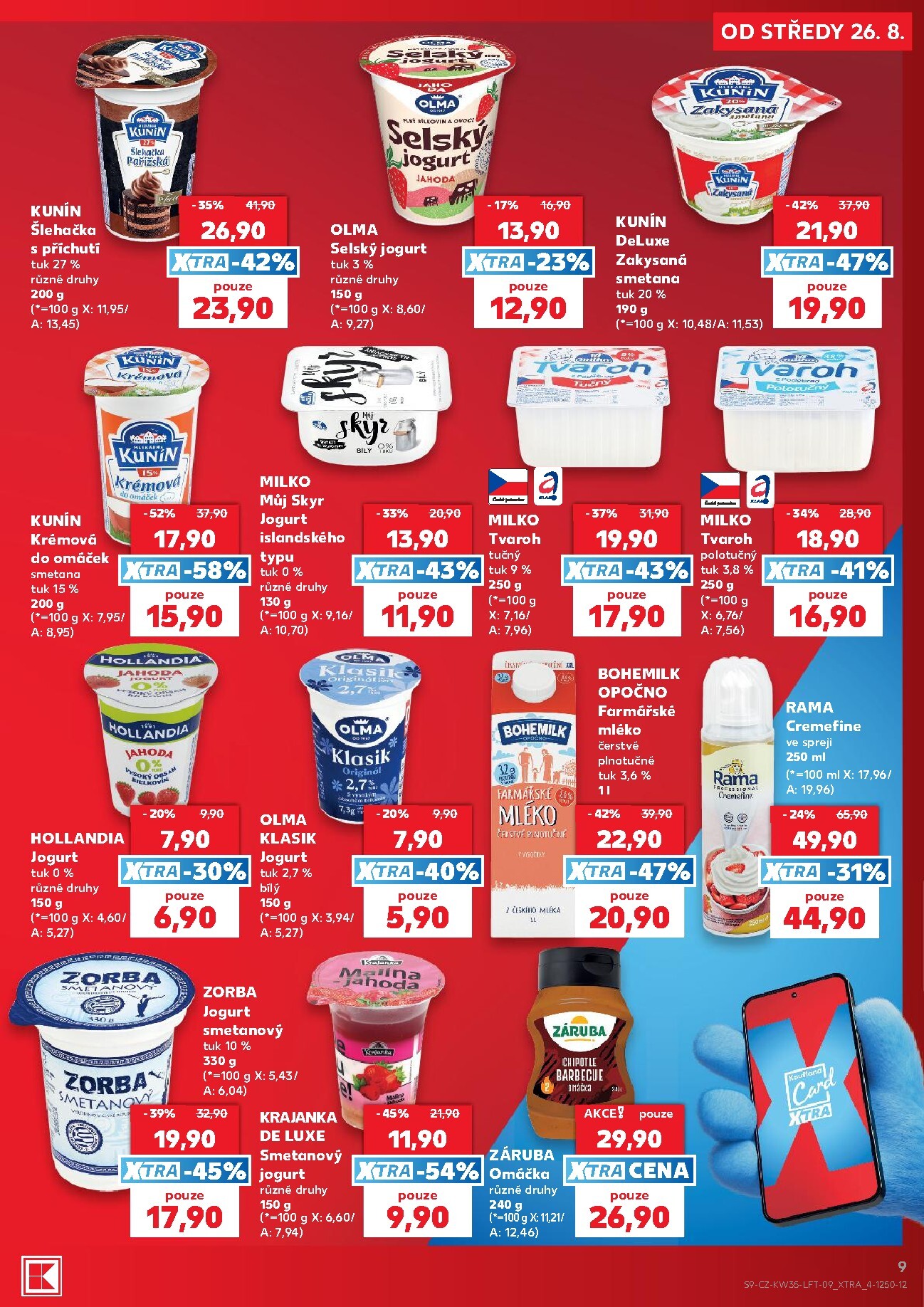 kaufland - Budoucí Kaufland - Ostrava leták platný od středy 26.08.2026 do úterý 01.09.2026 - page: 9