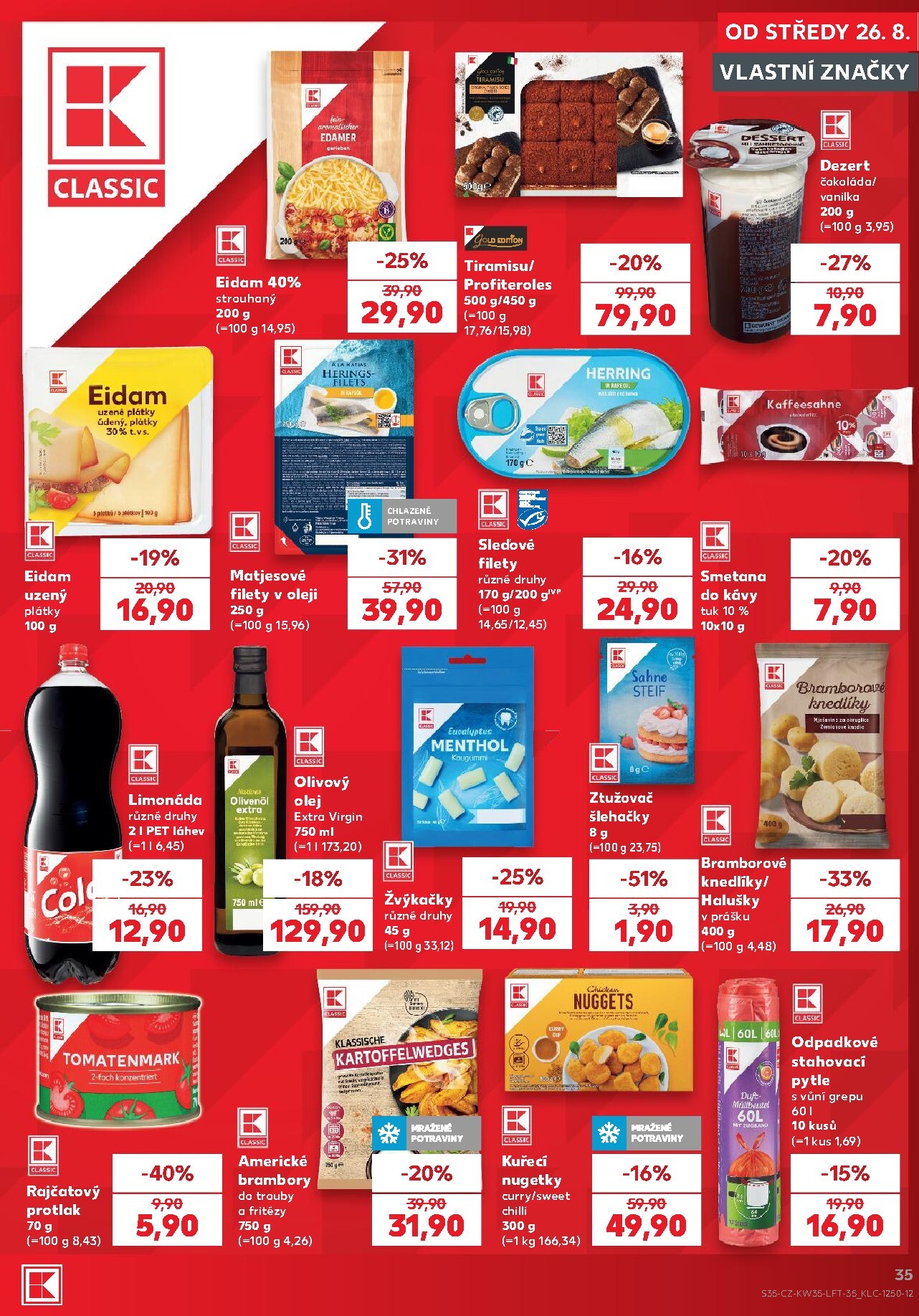 kaufland - Budoucí Kaufland - Ostrava leták platný od středy 26.08.2026 do úterý 01.09.2026 - page: 35