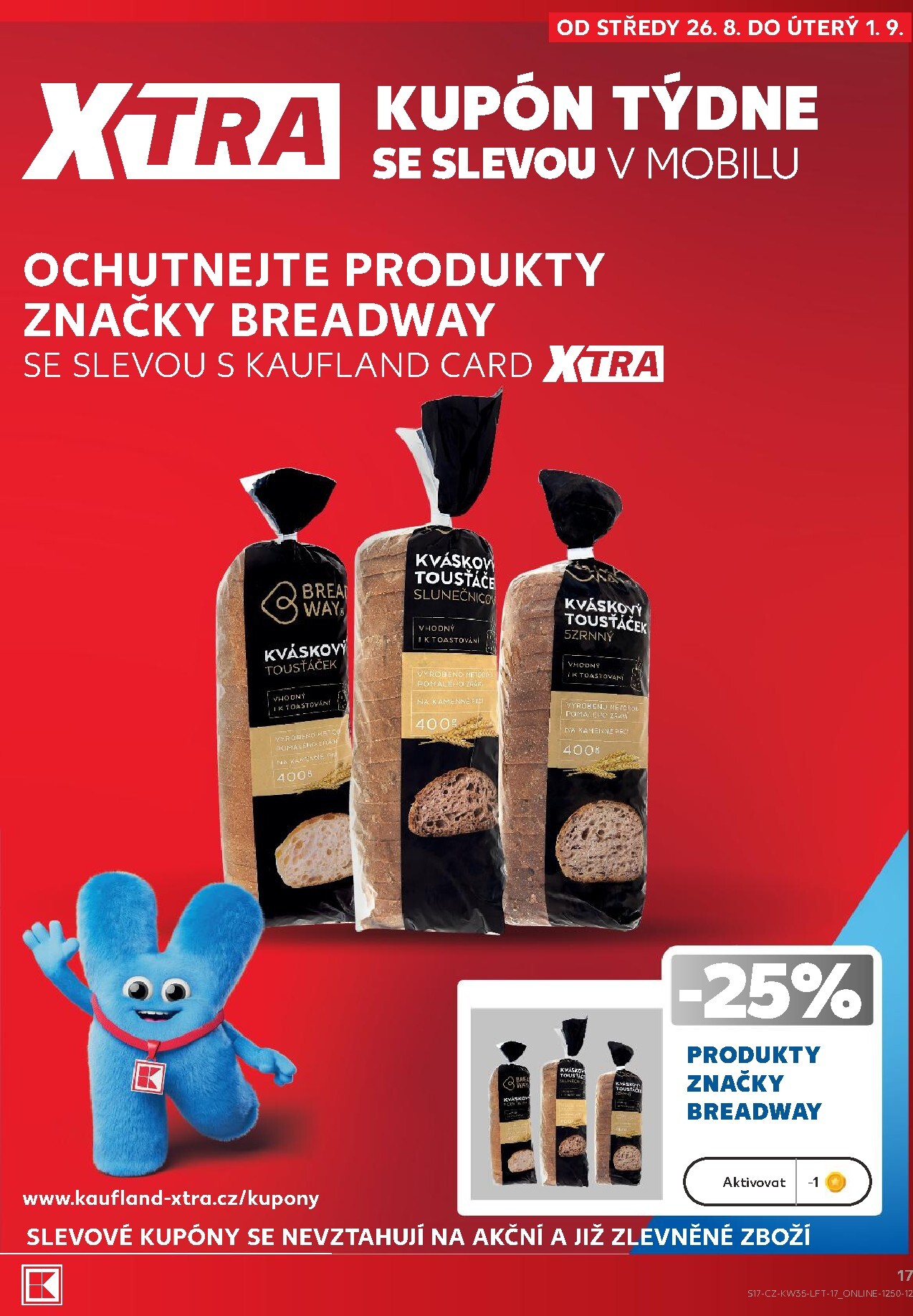 kaufland - Budoucí Kaufland - Ostrava leták platný od středy 26.08.2026 do úterý 01.09.2026 - page: 17