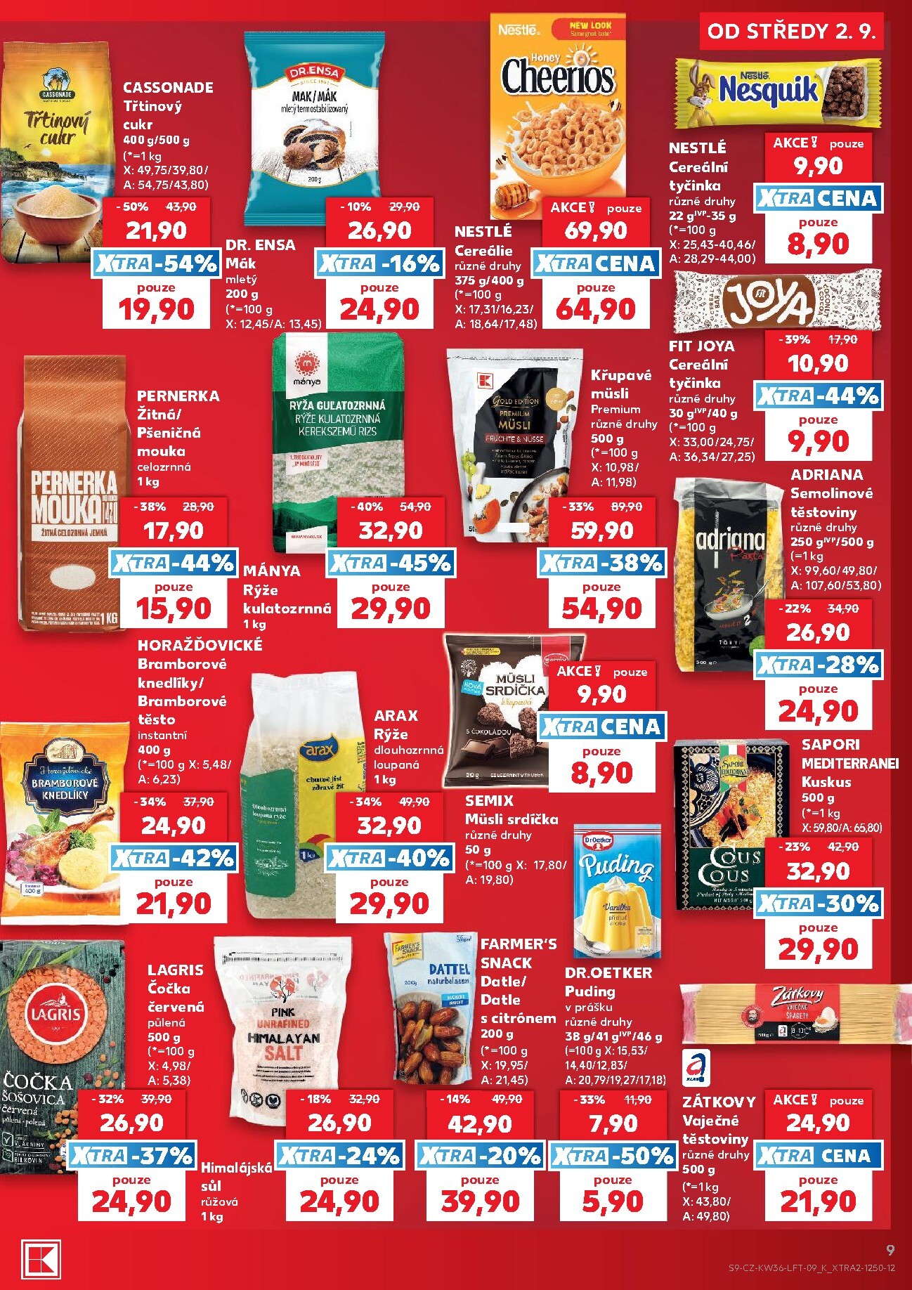 kaufland - Budoucí Kaufland - Ostrava leták platný od středy 02.09.2026 do úterý 08.09.2026 - page: 9