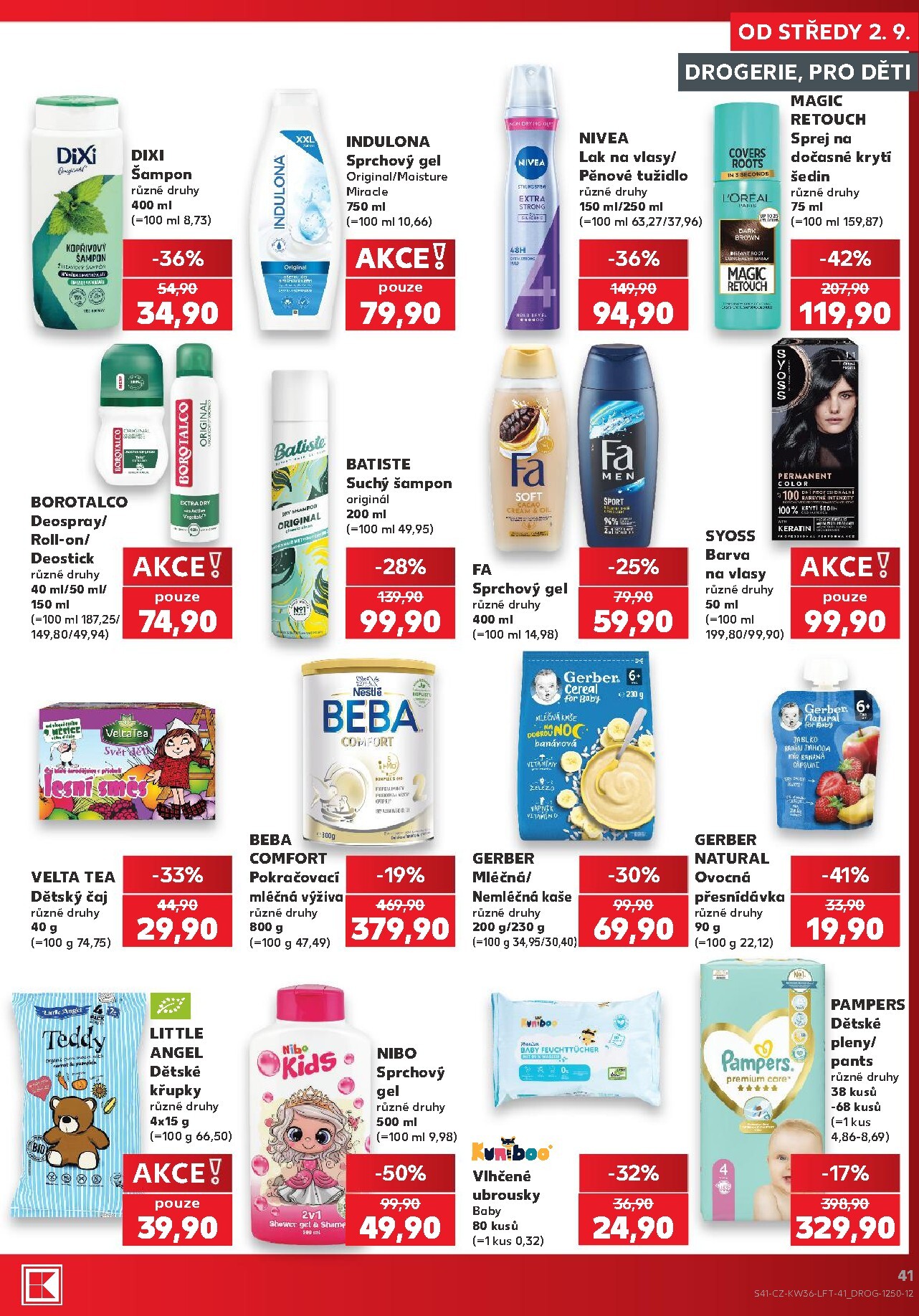 kaufland - Budoucí Kaufland - Ostrava leták platný od středy 02.09.2026 do úterý 08.09.2026 - page: 41