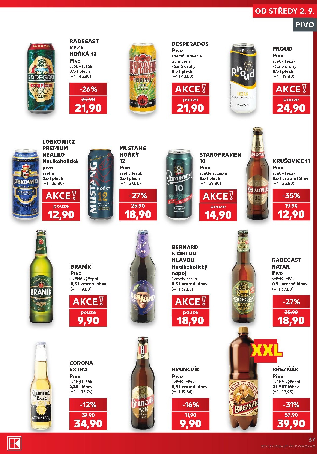 kaufland - Budoucí Kaufland - Praha 4 leták platný od středy 02.09.2026 do úterý 08.09.2026 - page: 37