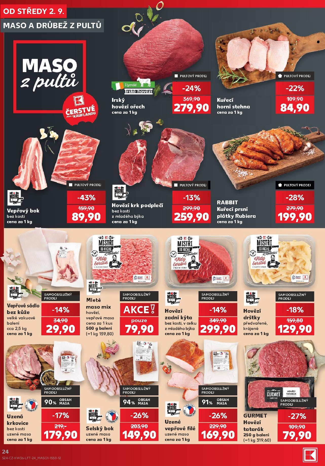 kaufland - Budoucí Kaufland - Praha 4 leták platný od středy 02.09.2026 do úterý 08.09.2026 - page: 24
