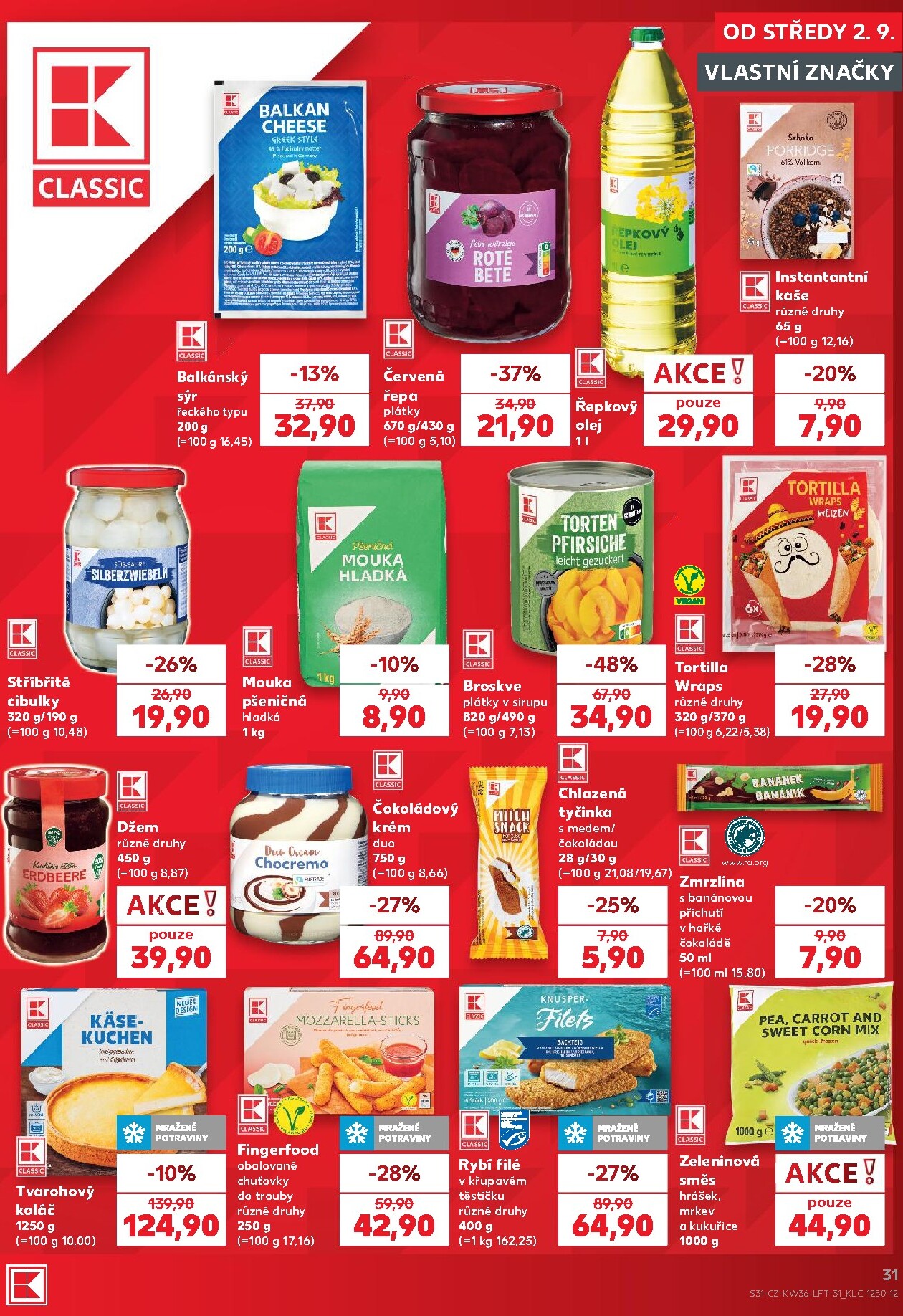 kaufland - Budoucí Kaufland - Brno leták platný od středy 02.09.2026 do úterý 08.09.2026 - page: 31