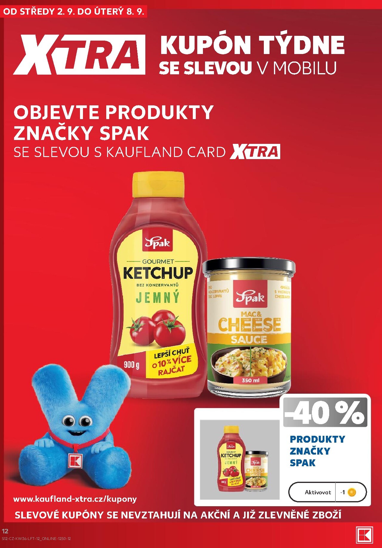 kaufland - Budoucí Kaufland - Kolín leták platný od středy 02.09.2026 do úterý 08.09.2026 - page: 12