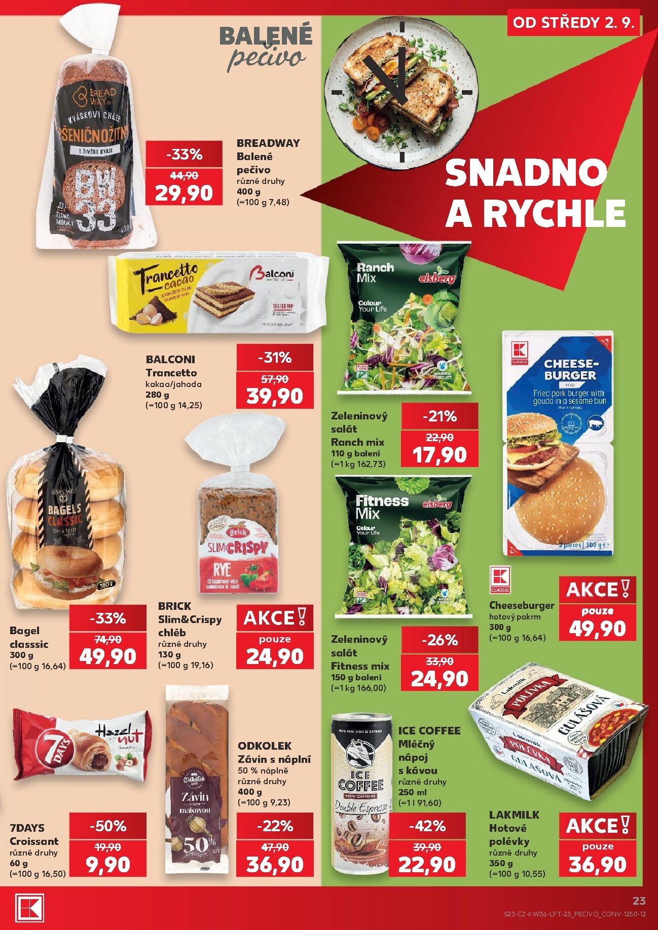 kaufland - Budoucí Kaufland - Kolín leták platný od středy 02.09.2026 do úterý 08.09.2026 - page: 23