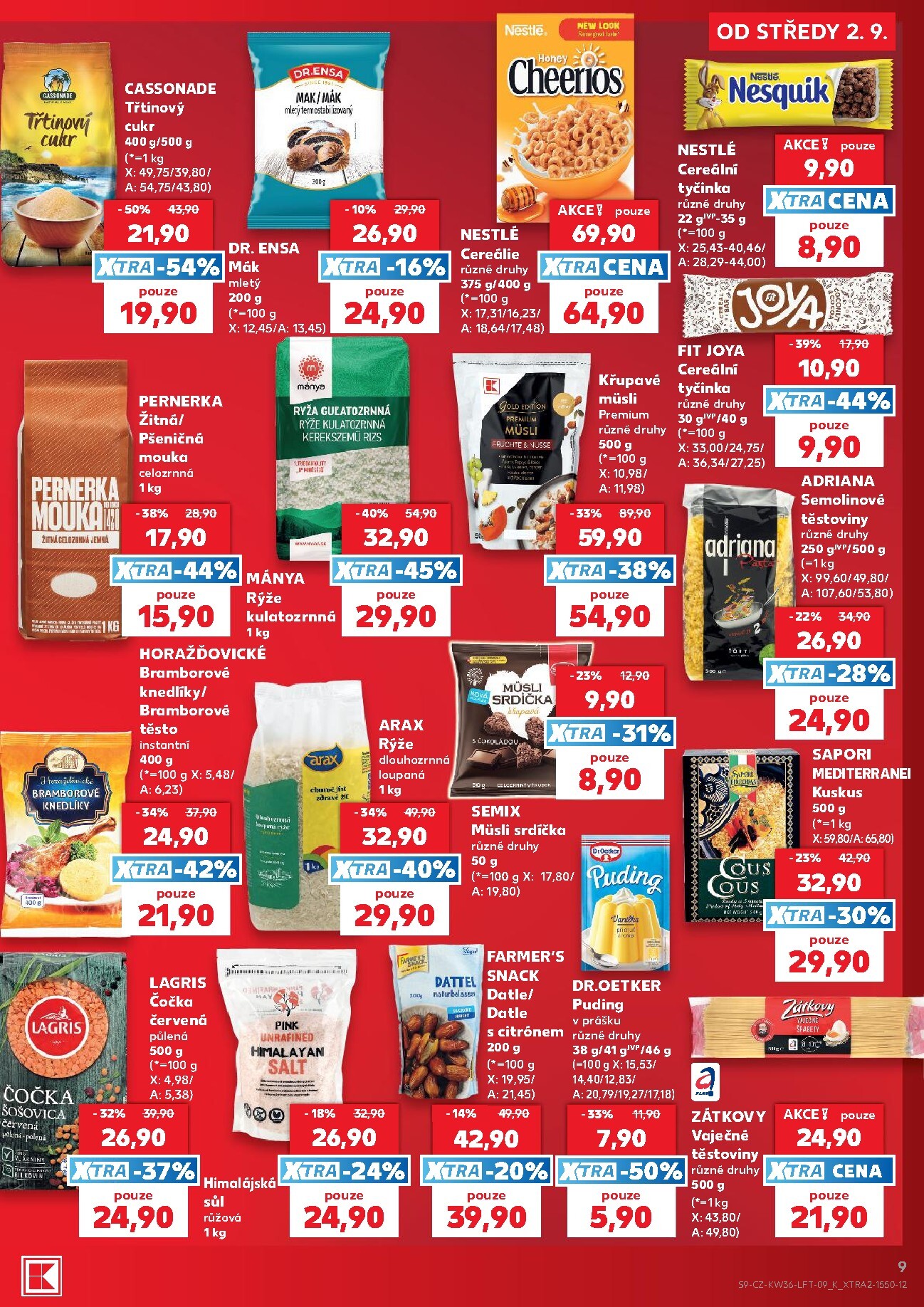 kaufland - Budoucí Kaufland - Kolín leták platný od středy 02.09.2026 do úterý 08.09.2026 - page: 9