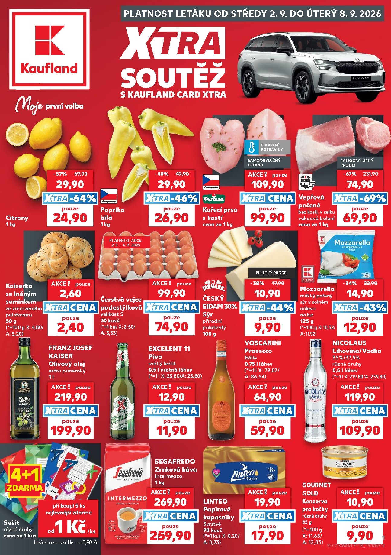 kaufland - Budoucí Kaufland - Kolín leták platný od středy 02.09.2026 do úterý 08.09.2026