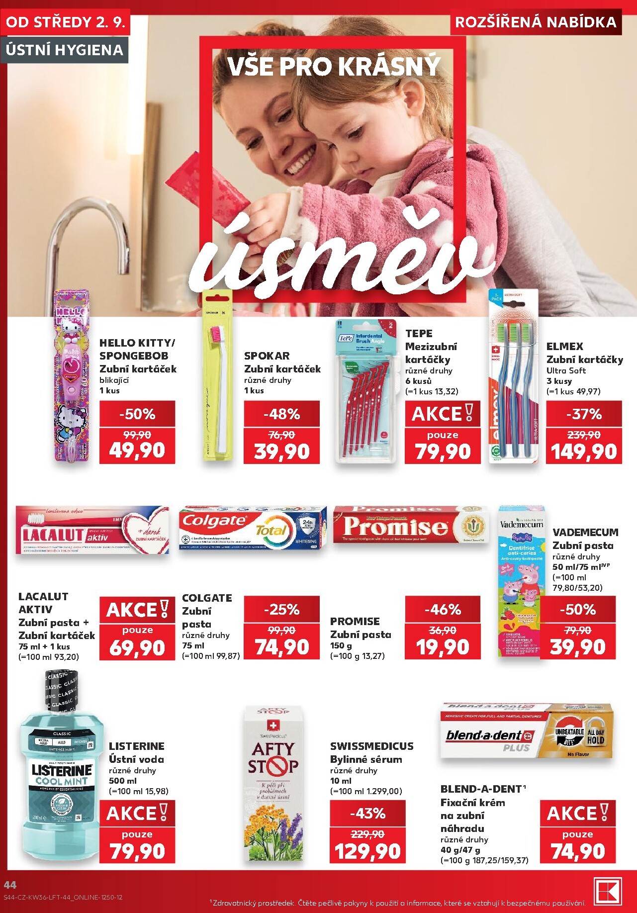 kaufland - Budoucí Kaufland - Kolín leták platný od středy 02.09.2026 do úterý 08.09.2026 - page: 44