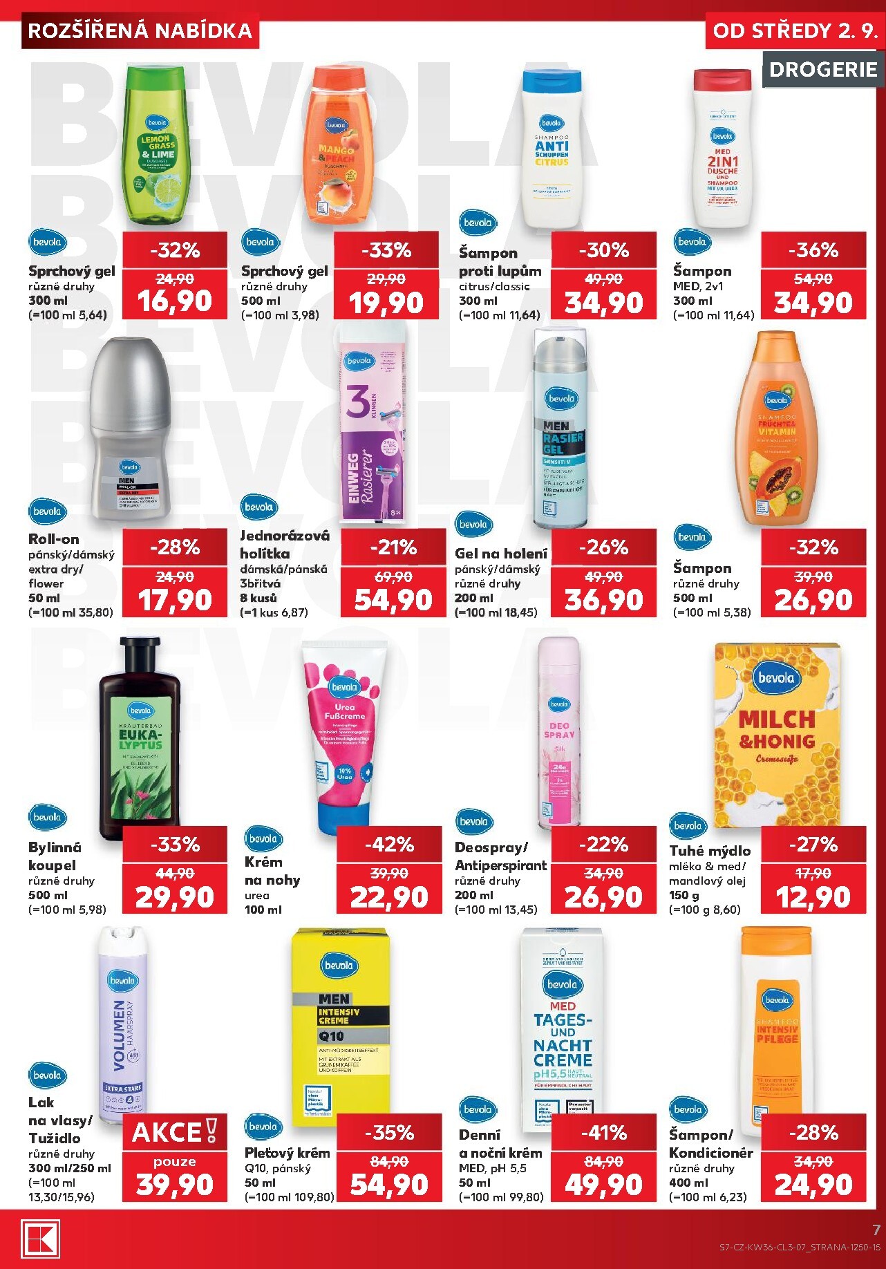 kaufland - Aktuální Kaufland - Kolín - Rodinný nákup leták platný od středy 02.09.2026 do úterý 29.09.2026 - page: 7