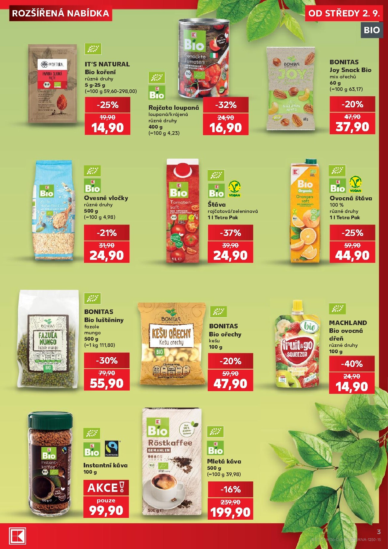 kaufland - Aktuální Kaufland - Kolín - Rodinný nákup leták platný od středy 02.09.2026 do úterý 29.09.2026 - page: 3