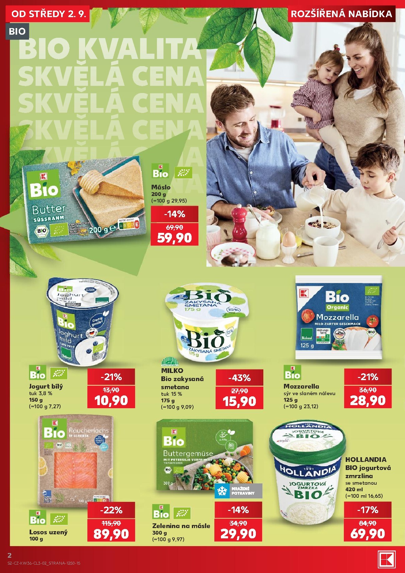 kaufland - Aktuální Kaufland - Kolín - Rodinný nákup leták platný od středy 02.09.2026 do úterý 29.09.2026 - page: 2