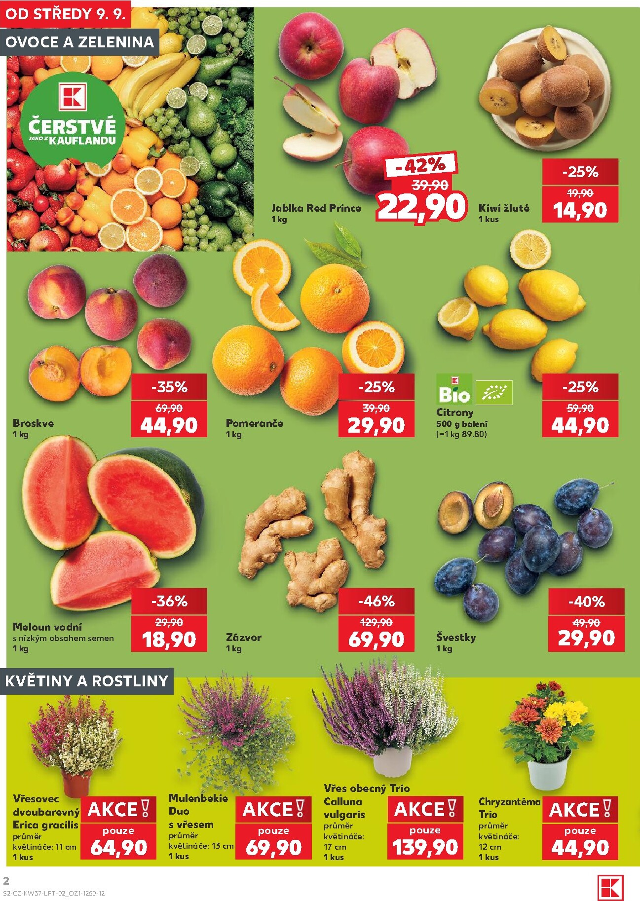 kaufland - Kaufland - Kolín leták na příští týden od středy 09.09.2026 do úterý 15.09.2026 - page: 2